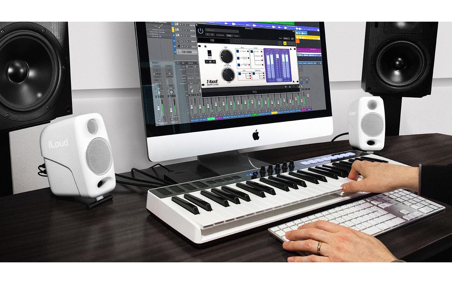 IK Multimedia Studiomonitore iLoud Micro Monitor Weiss