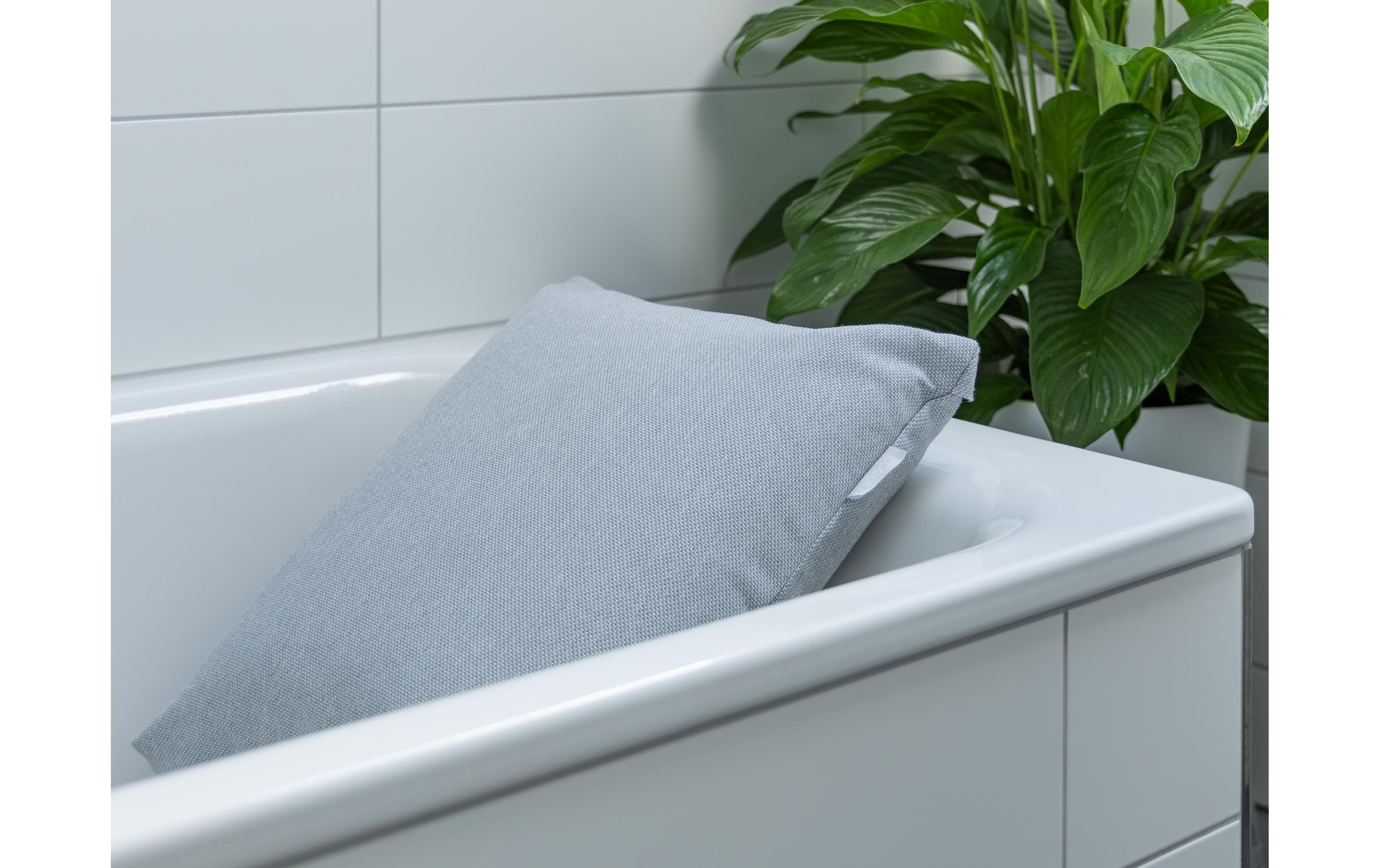 COCON Badekissen 40 x 50 x 15 cm, Grau