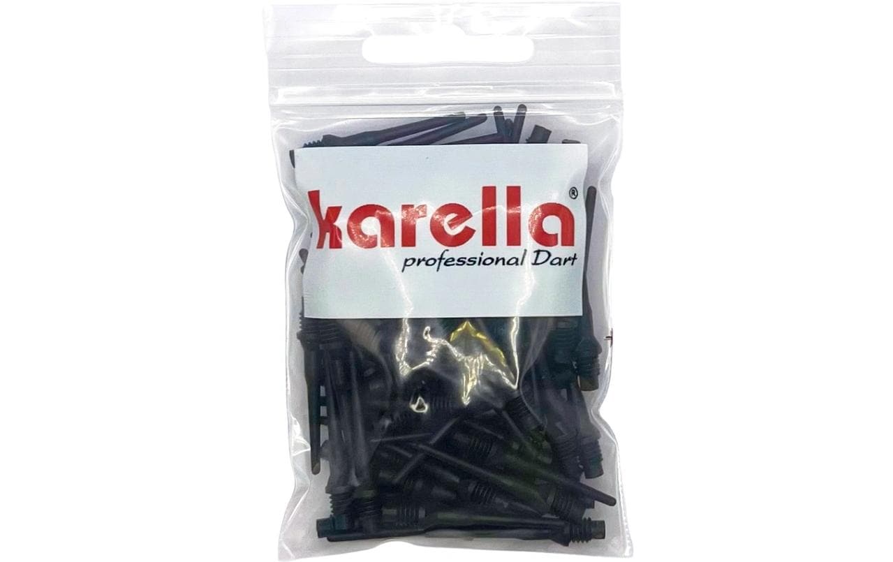 Karella Softspitzen Keypoint 100 Stück – Schwarz