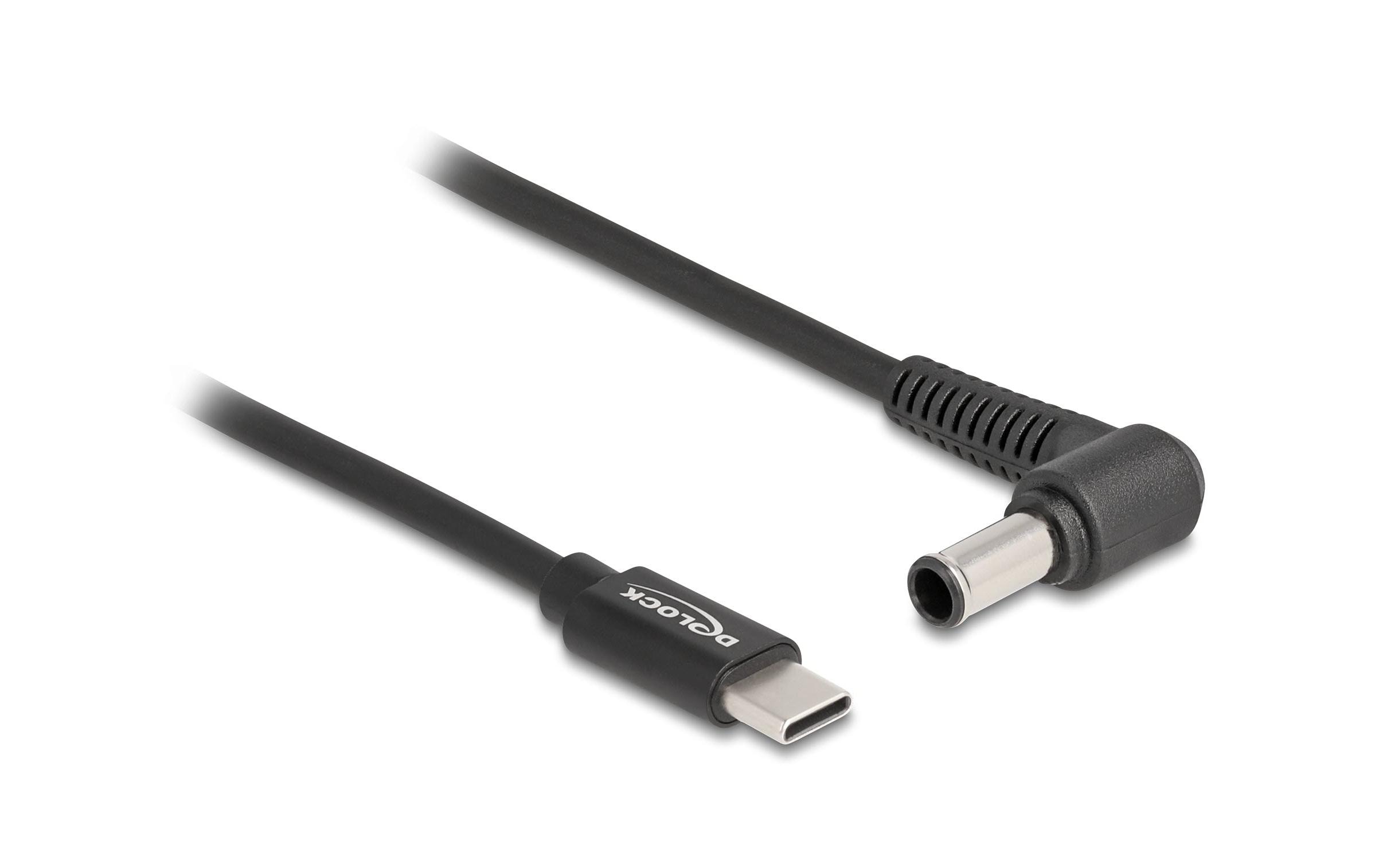 Delock Ladekabel USB-C zu Sony 6.0 x 4.3 mm Stecker 1.5 m Delock Ladekabel USB-C zu Sony 6.0 x 4.3 mm Stecker 1.5 m