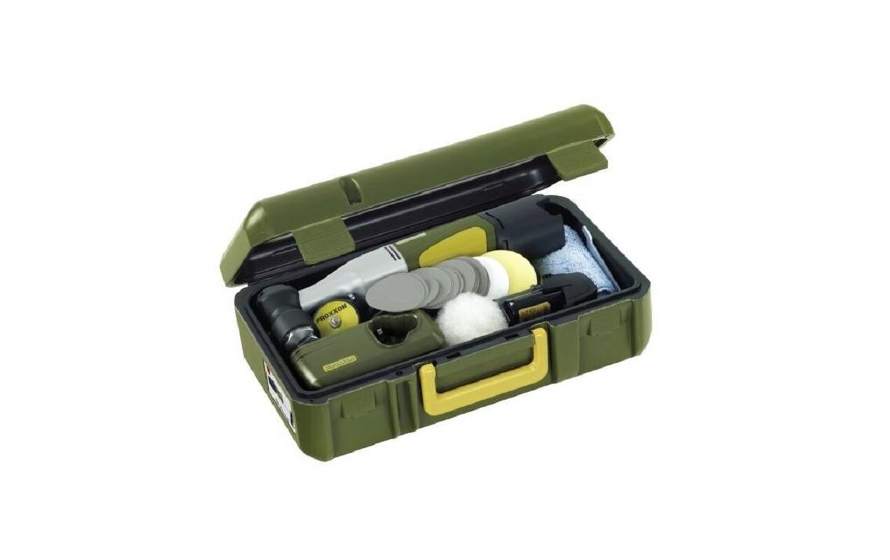 Proxxon Akku-Winkelpolierer EP/A mit Akku & Ladegerät im Koffer Proxxon Akku-Winkelpolierer EP/A mit Akku & Ladegerät im Koffer