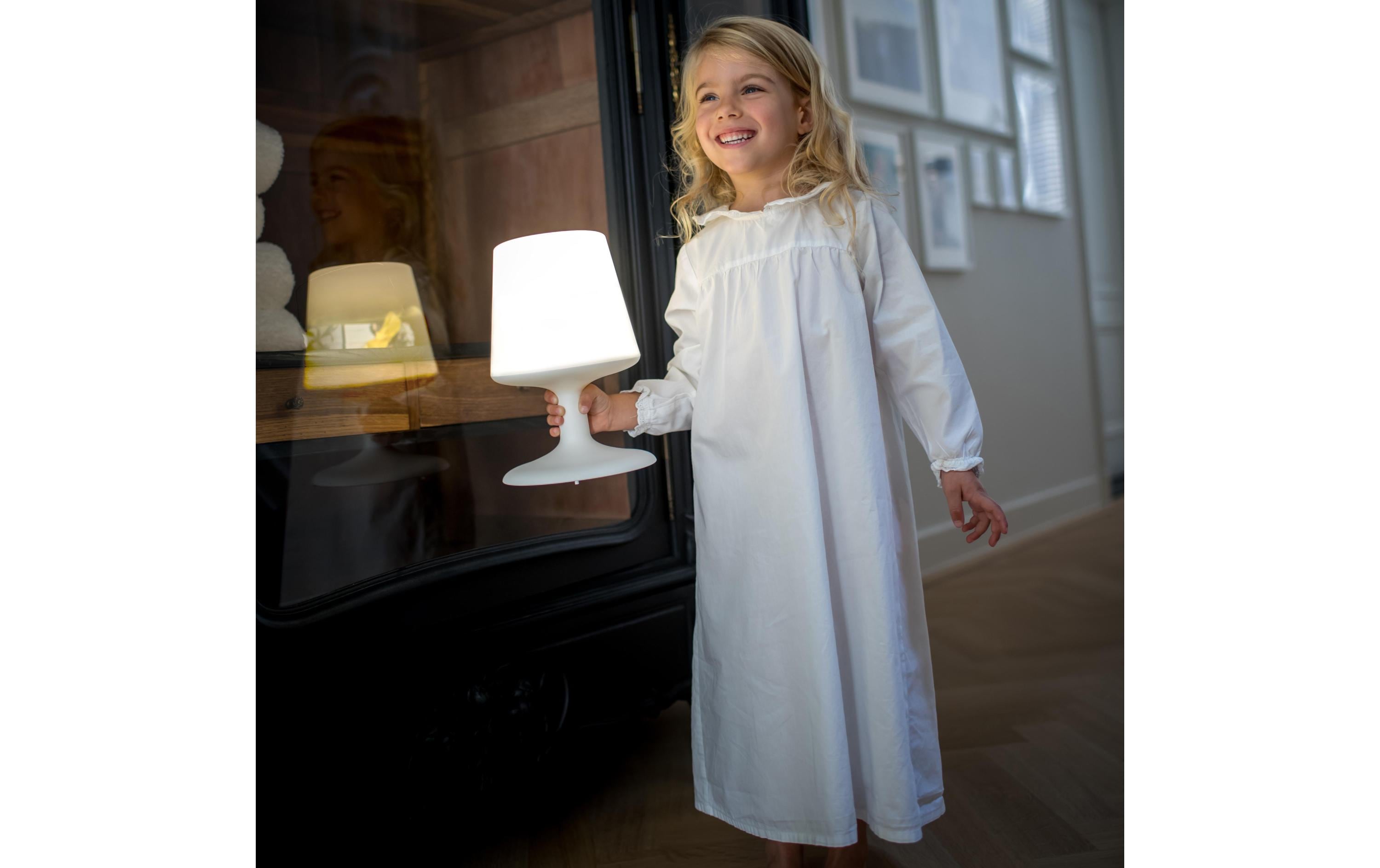 Koziol Tischleuchte Light to go Weiss