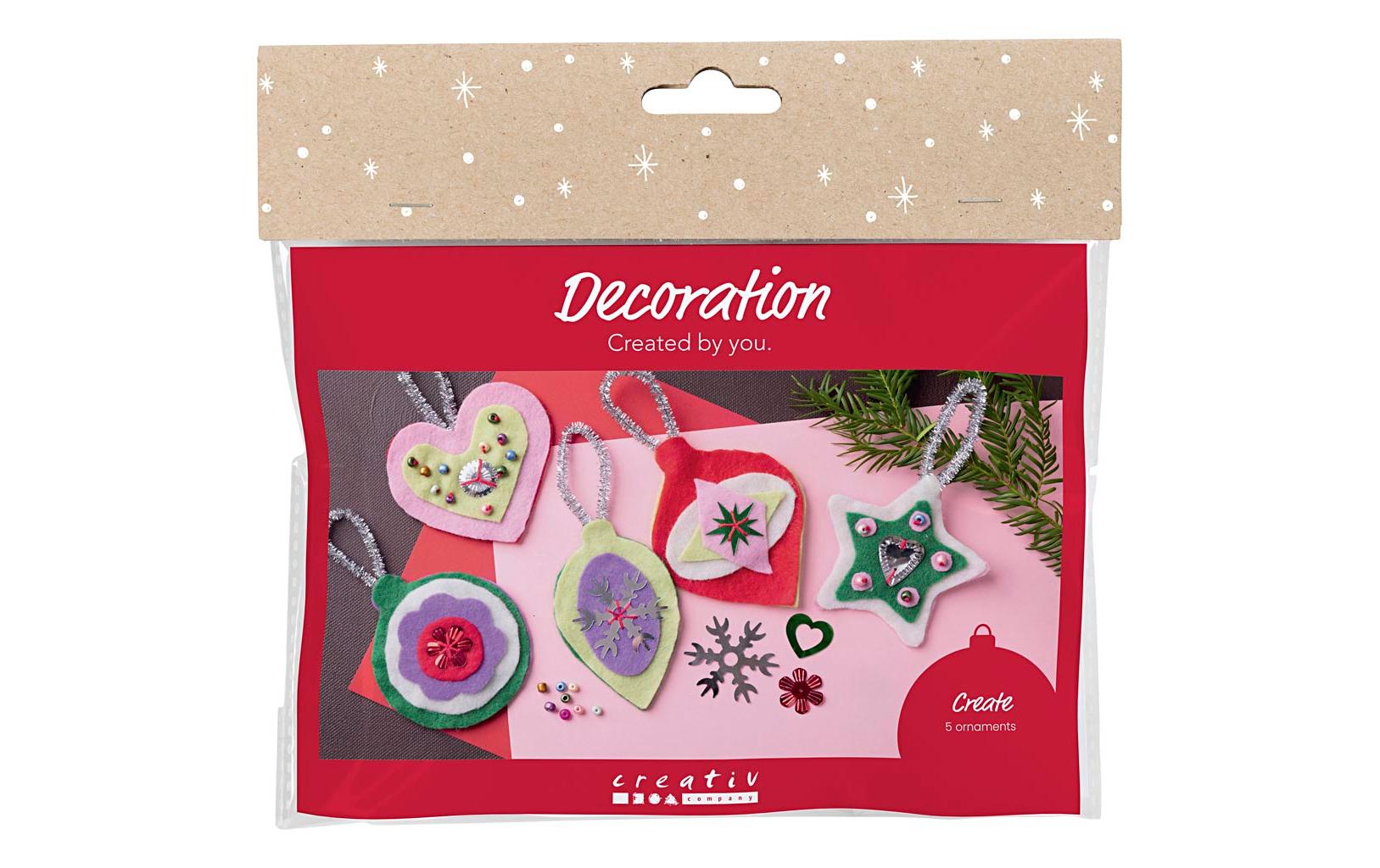 Creativ Company Bastelset Dekoration Weihnachten