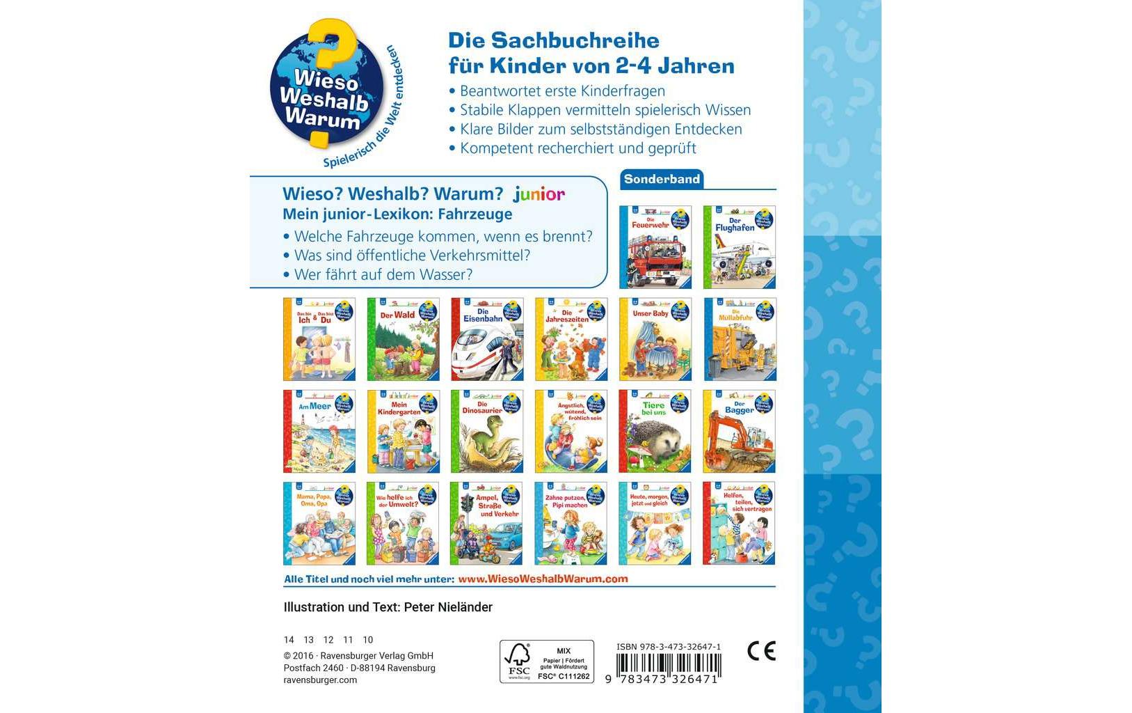 Ravensburger Kinder-Sachbuch Lexikon Fahrzeuge