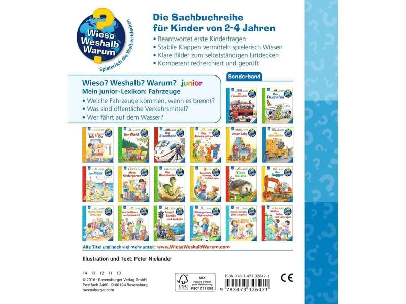 Ravensburger Kinder-Sachbuch Lexikon Fahrzeuge Ravensburger Kinder-Sachbuch Lexikon Fahrzeuge