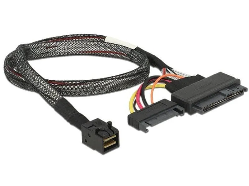 Delock PCI-E U.2-Kabel SFF-8643 - SFF-8639, 50 cm 50 cm Delock PCI-E U.2-Kabel SFF-8643 - SFF-8639, 50 cm 50 cm