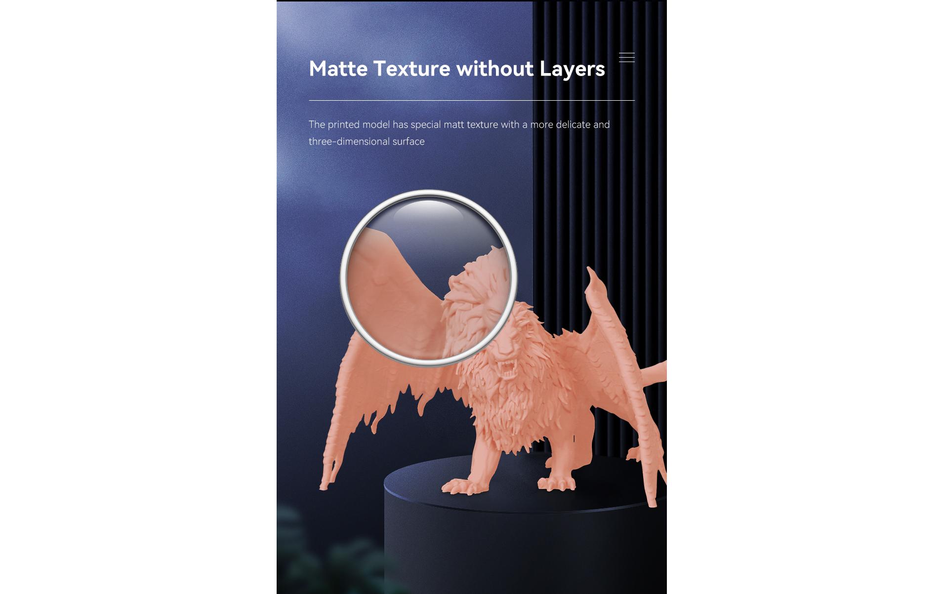 Creality Resin LCD Modellbau, 1000 g, Mattorange