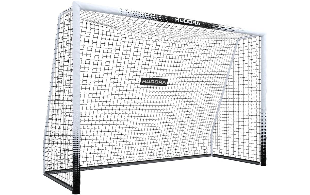 Hudora Fussballtor Pro Tect 240 Advanced Weiss/Schwarz Hudora Fussballtor Pro Tect 240 Advanced Weiss/Schwarz