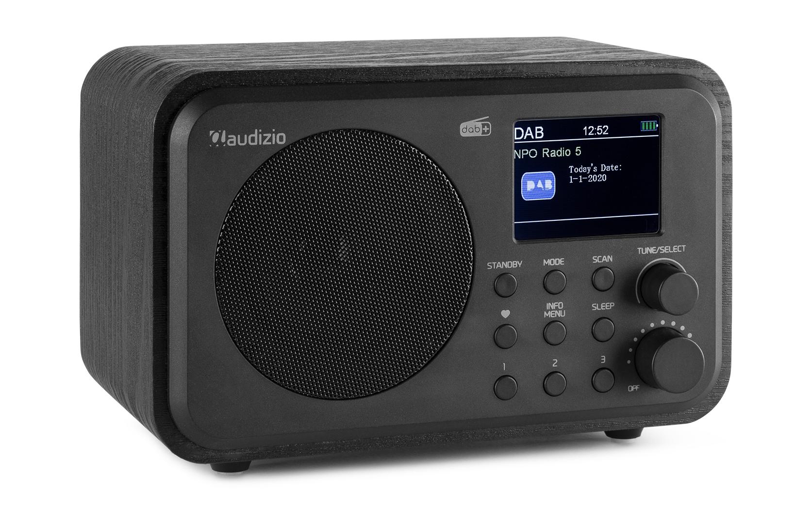 Audizio DAB+ Radio Milan Schwarz