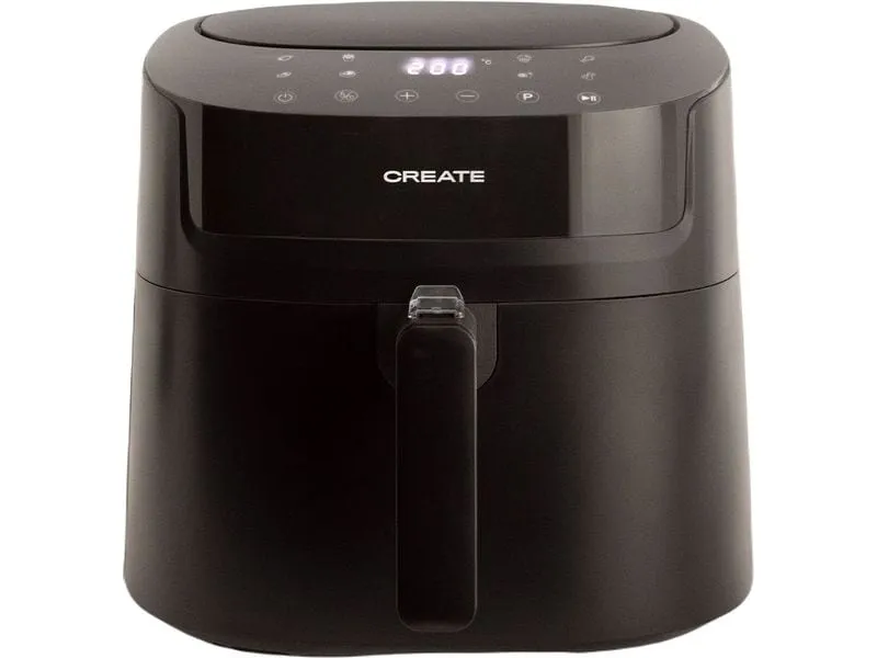 Create Heissluft-Fritteuse Air Pro Large 6.2 l, Schwarz Create Heissluft-Fritteuse Air Pro Large 6.2 l, Schwarz