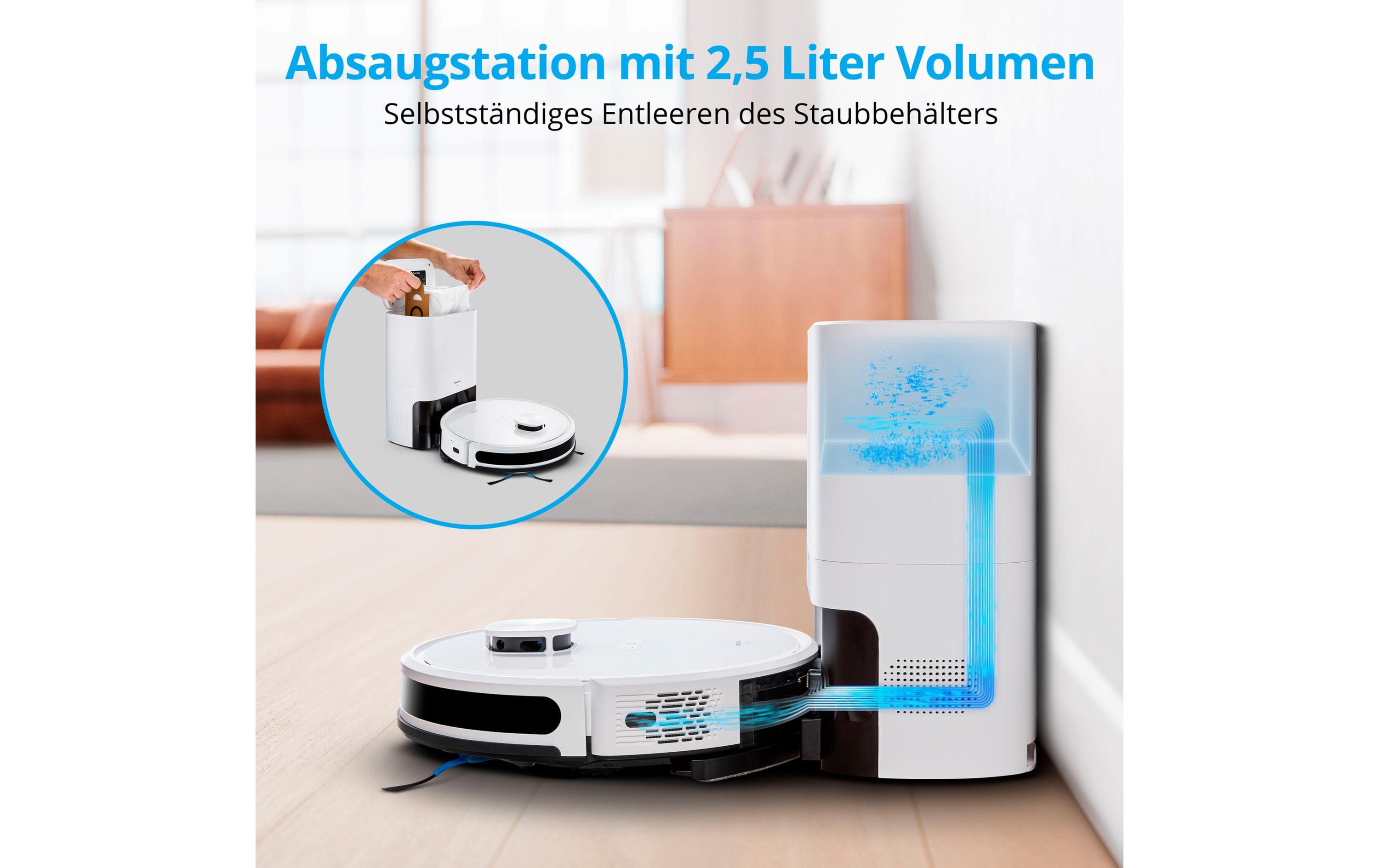 Medion Saugroboter X20 mit Absaugstation Medion Saugroboter X20 mit Absaugstation