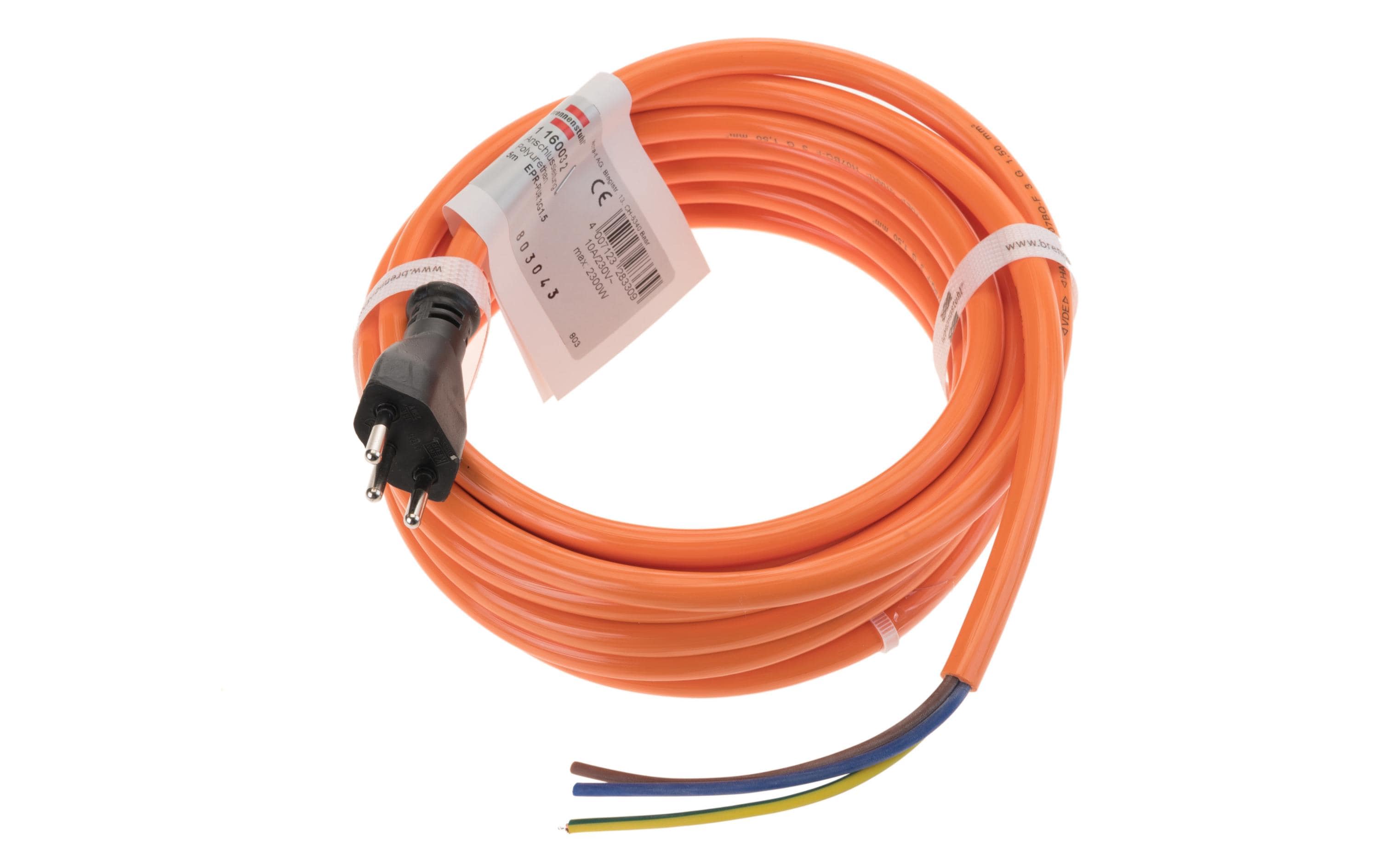 Brennenstuhl Anschlusskabel 5 m Offen-T12 Brennenstuhl Anschlusskabel 5 m Offen-T12