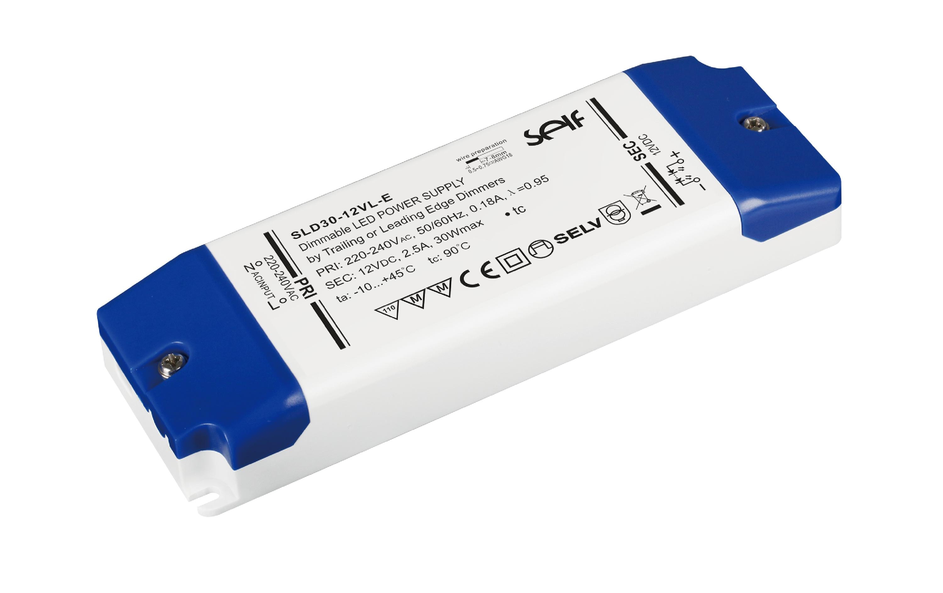 SELF LED-Treibernetzgerät dimmbar, 30 W, 24 V