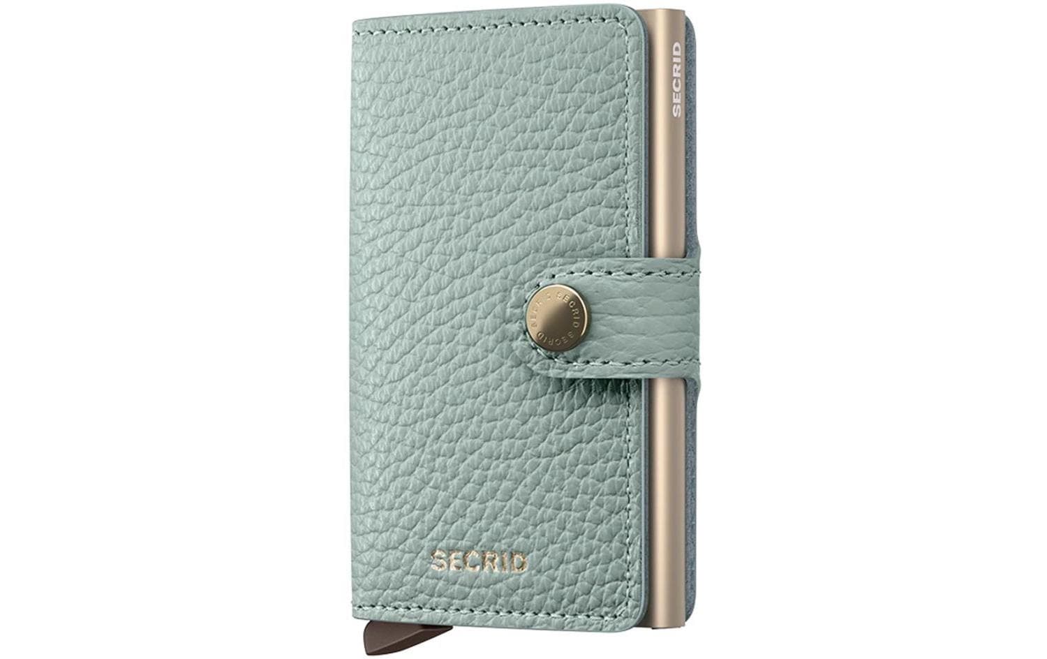 SECRID Portemonnaie Miniwallet Pebble Sea Green