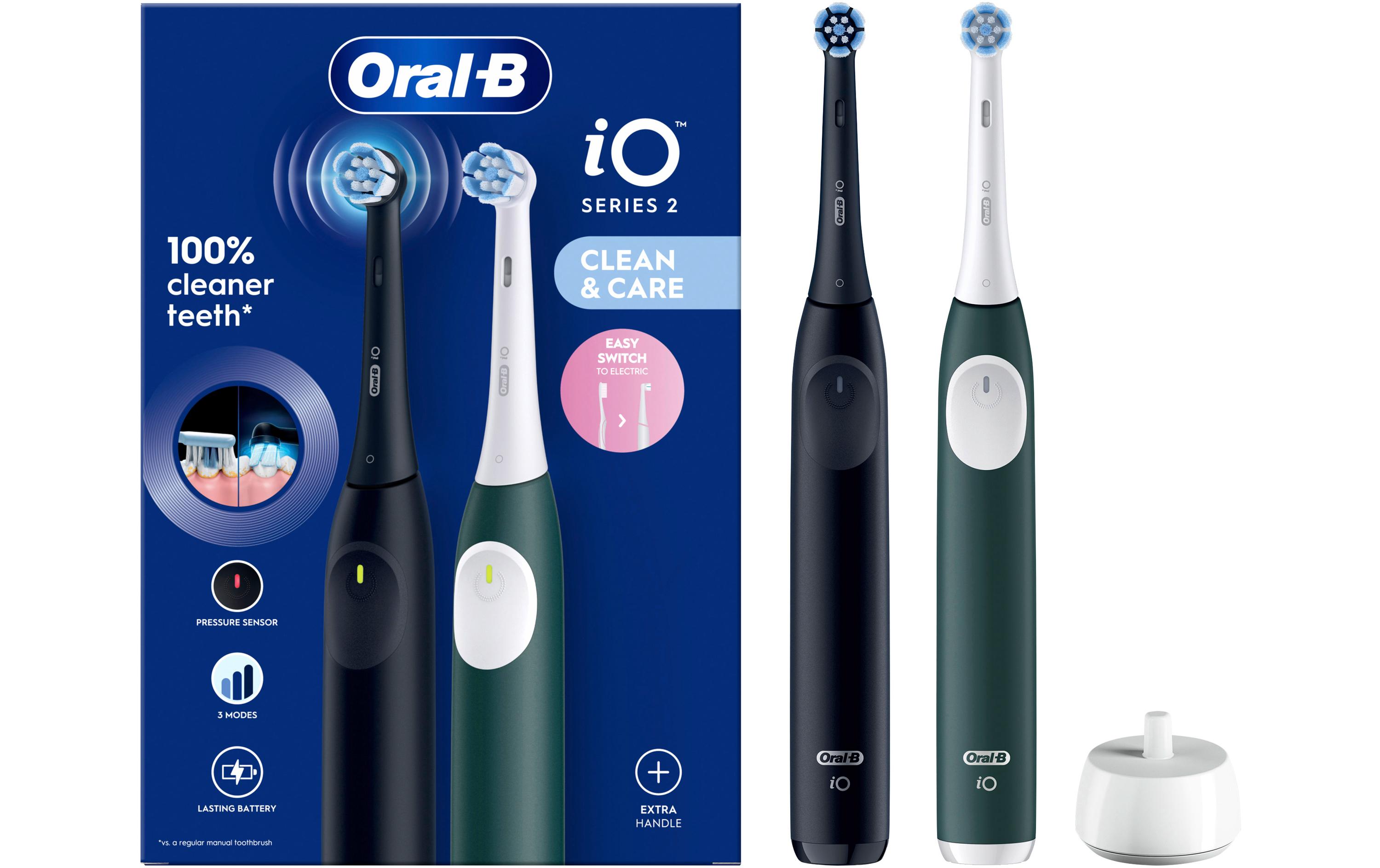 Oral-B Elektrische Zahnbürste iO Series2 Black/Green