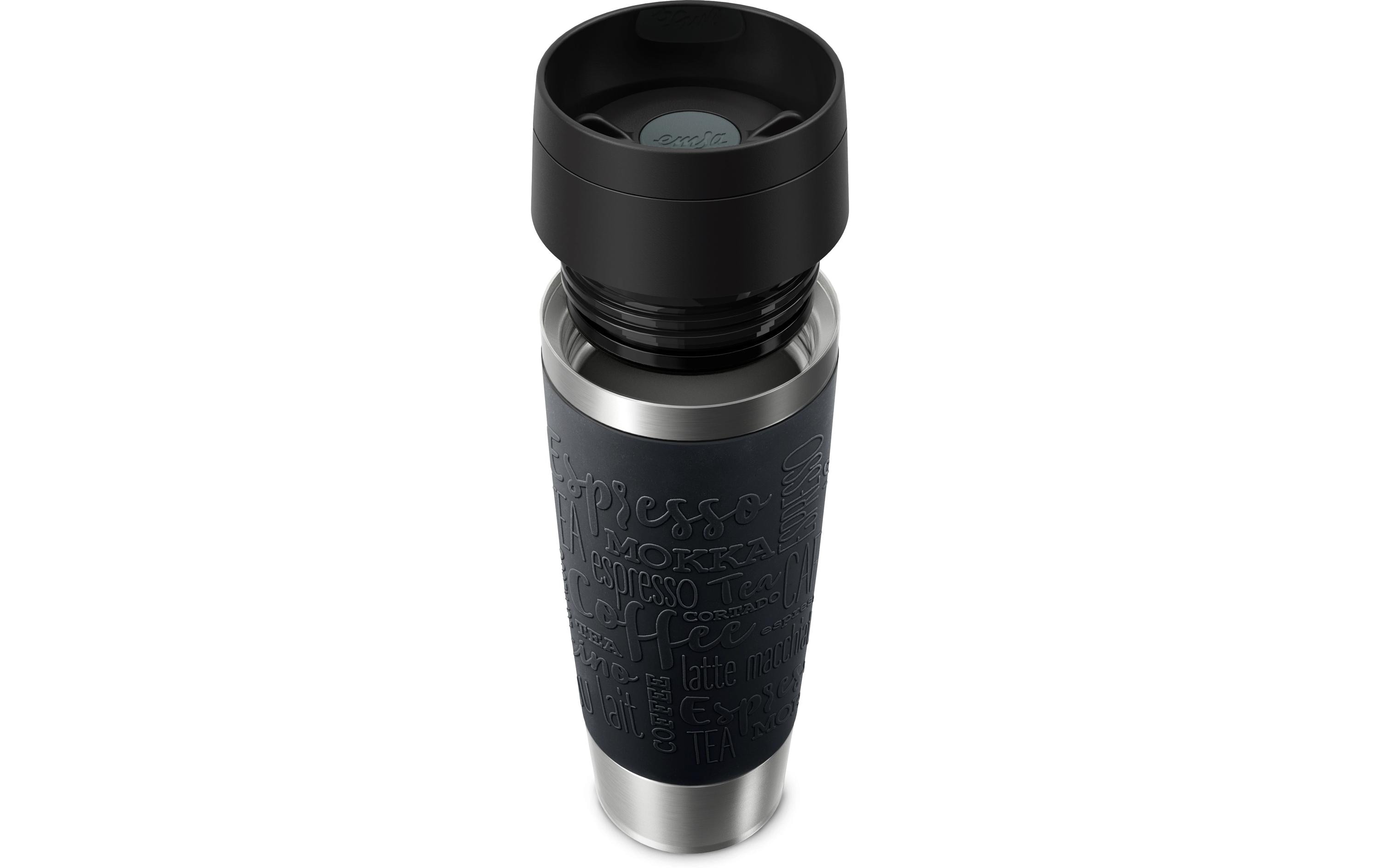 Emsa Thermobecher Classic 500 ml, Schwarz