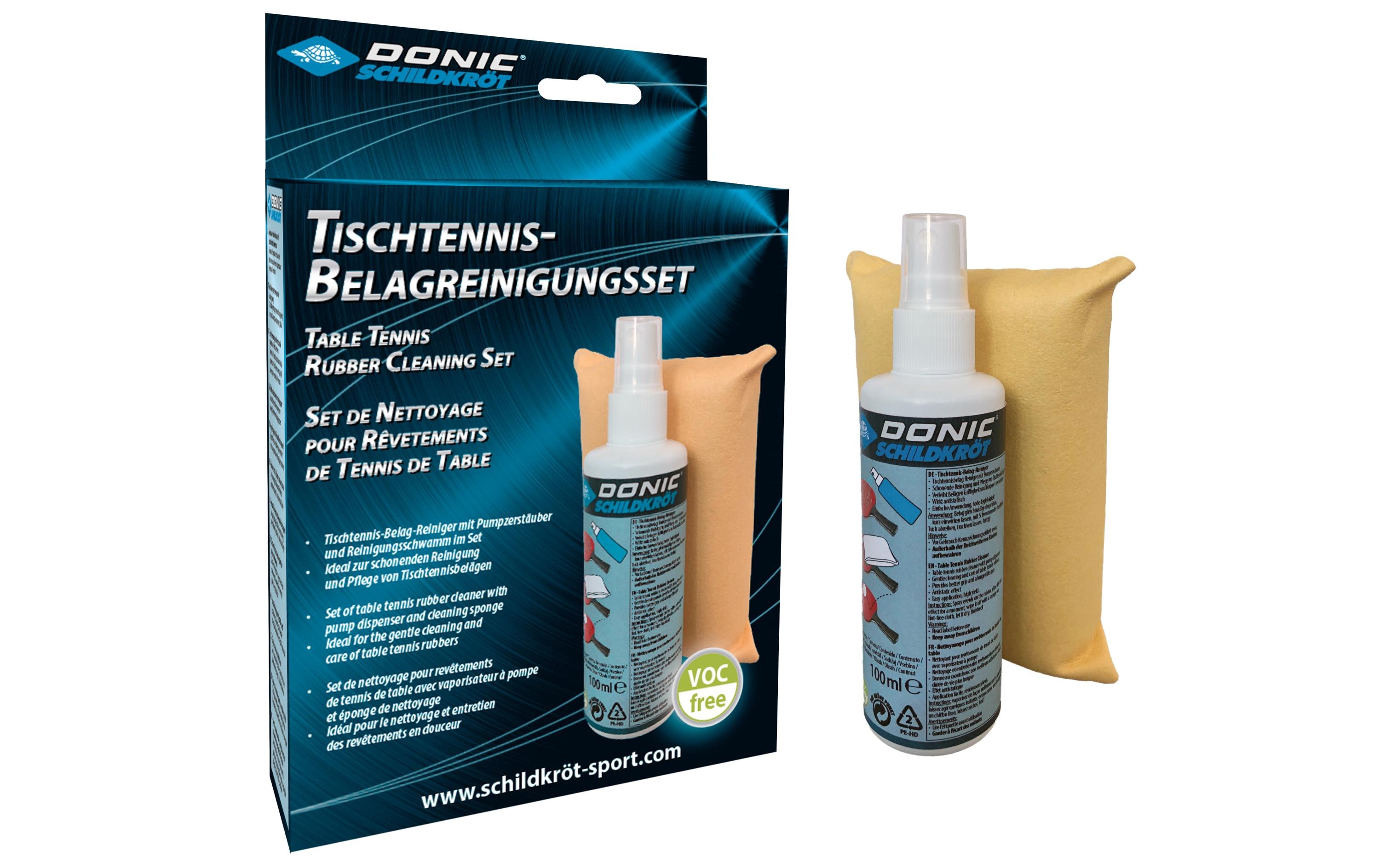 DONIC Schildkröt Tischtennis-Reinigungsset