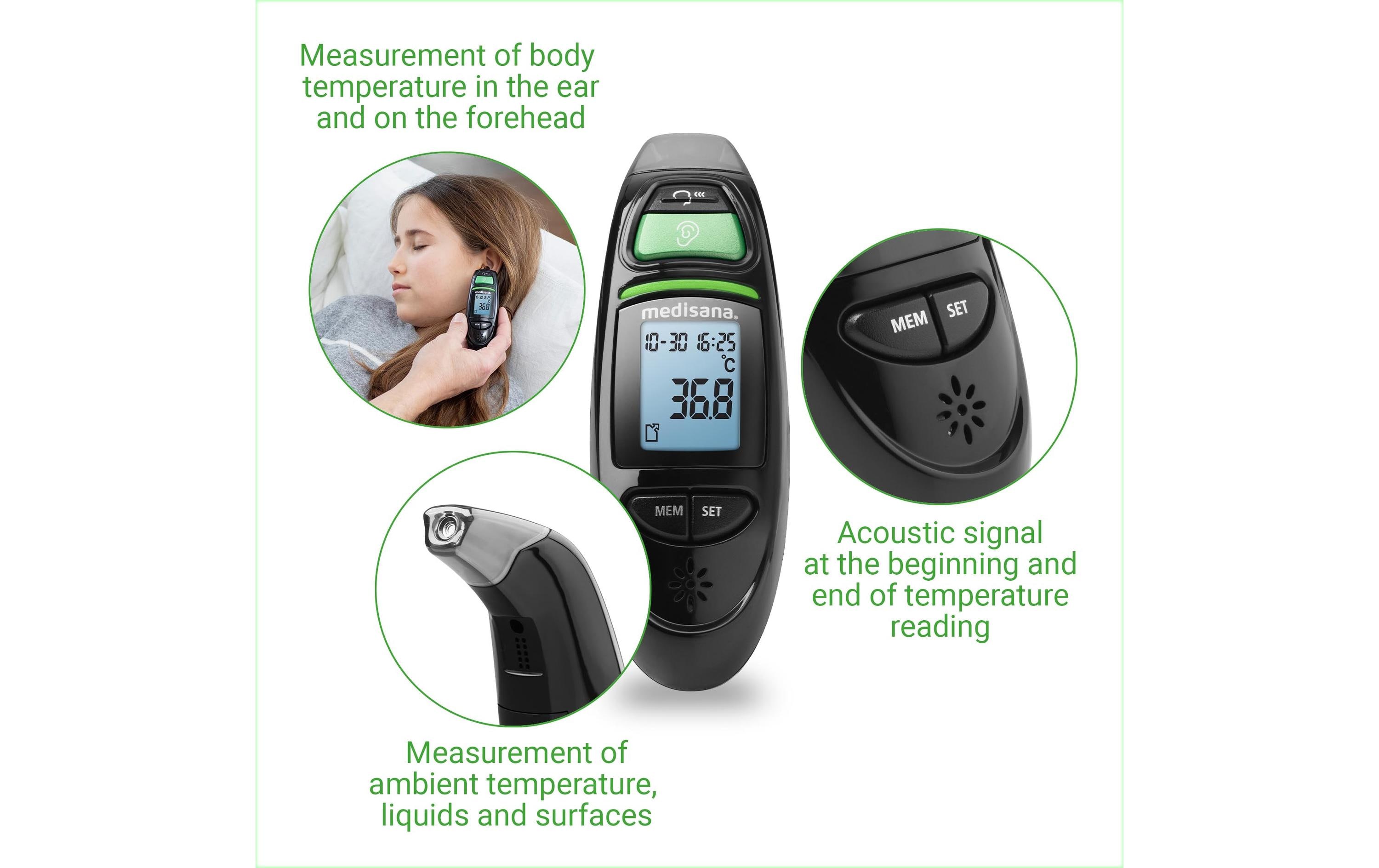 Medisana Infrarot-Fieberthermometer TM750 BL