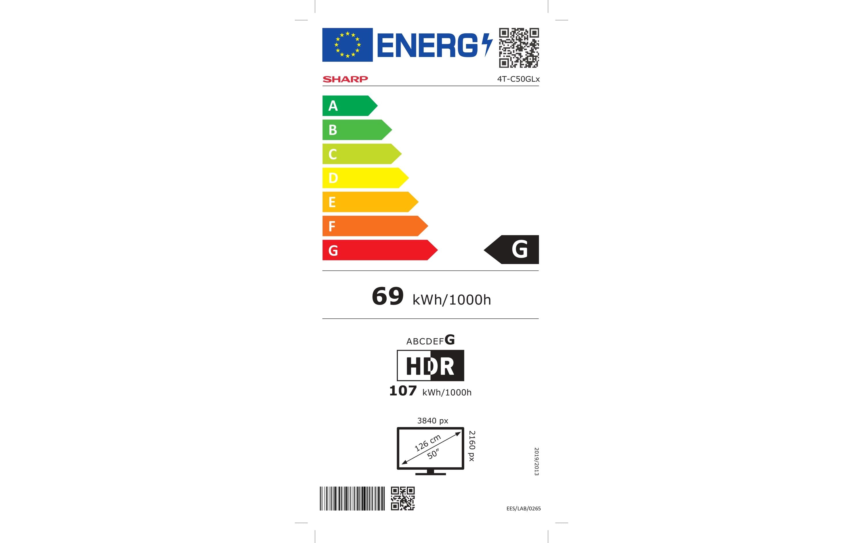 Sharp TV 50GL4160E 50, 3840 x 2160 (Ultra HD 4K), LED-LCD Sharp TV 50GL4160E 50, 3840 x 2160 (Ultra HD 4K), LED-LCD