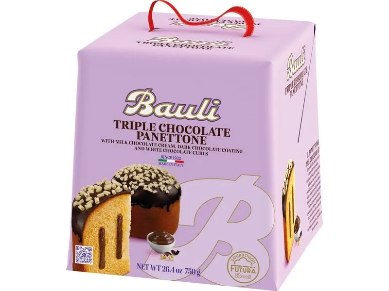 Bauli Panettone 3 Schokoladen 750 g
