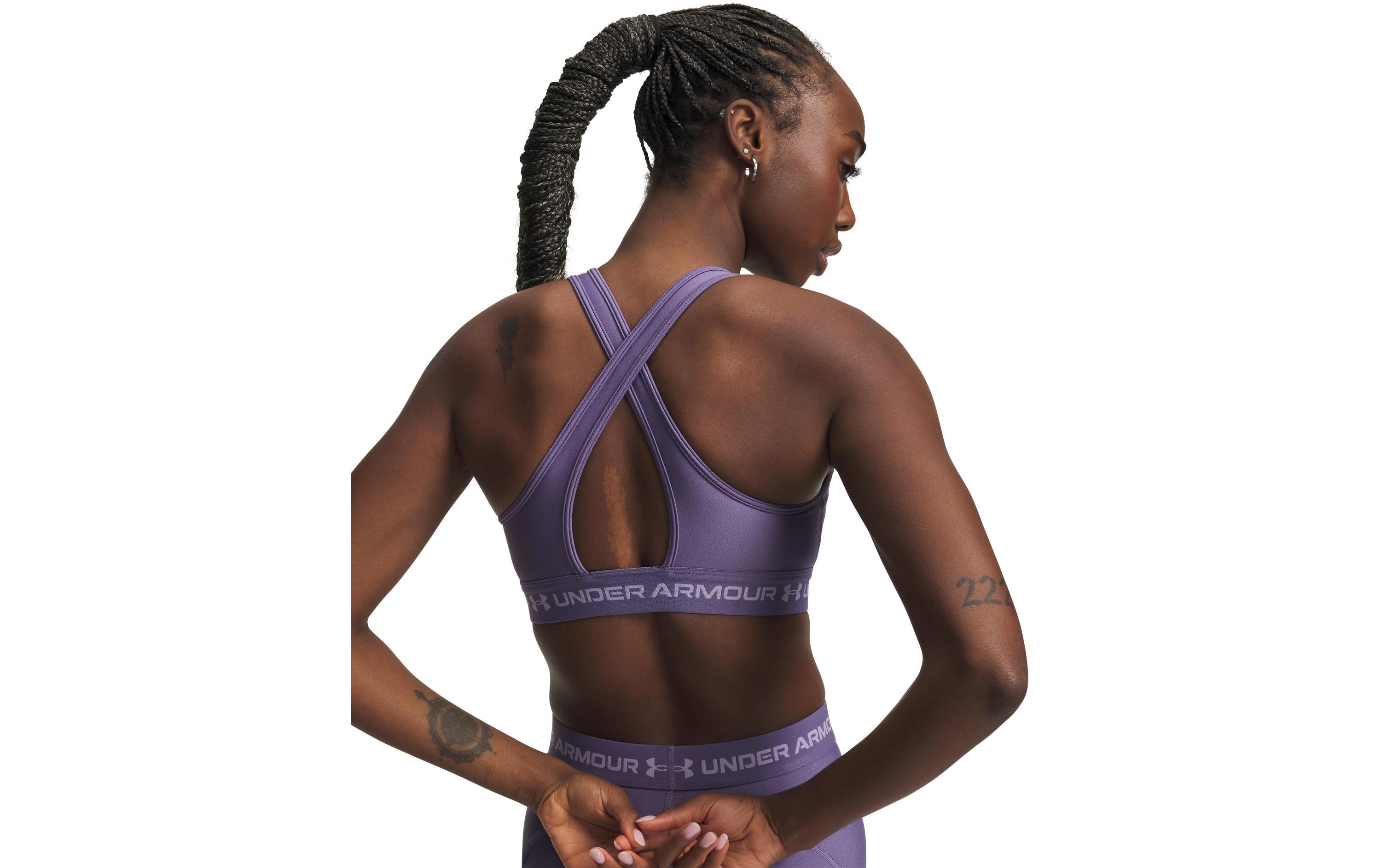 UNDER ARMOUR Sport-BH Crossback Mid Purple Luxe, XS