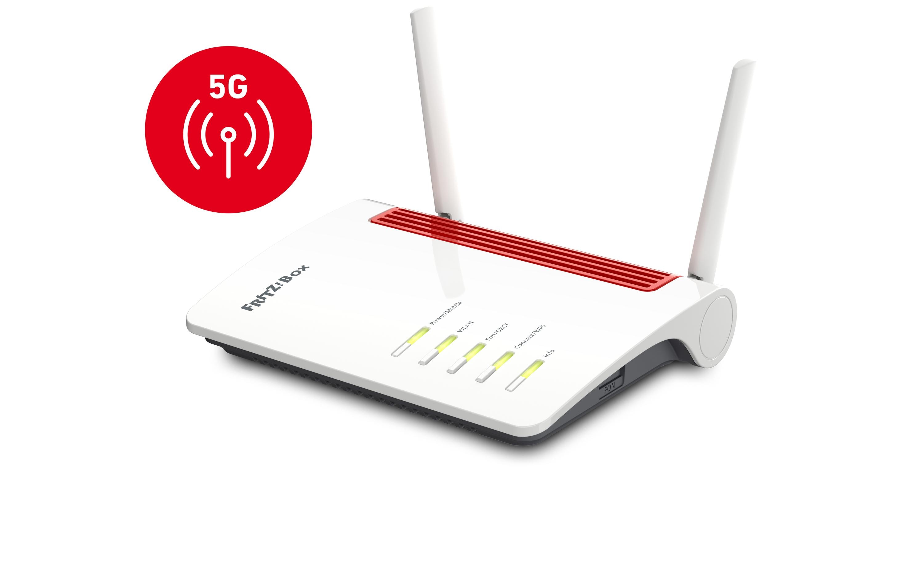 AVM 5G-Router FRITZ!Box 6850 5G International AVM 5G-Router FRITZ!Box 6850 5G International