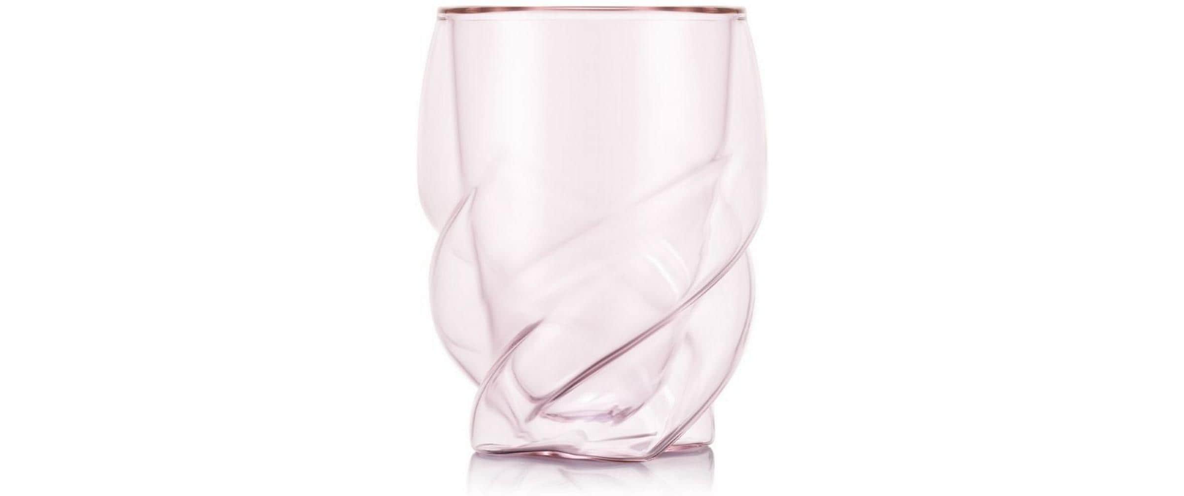 Bodum Pavina Paris Doppelwandgläser 270 ml, 2 Stück, Pink