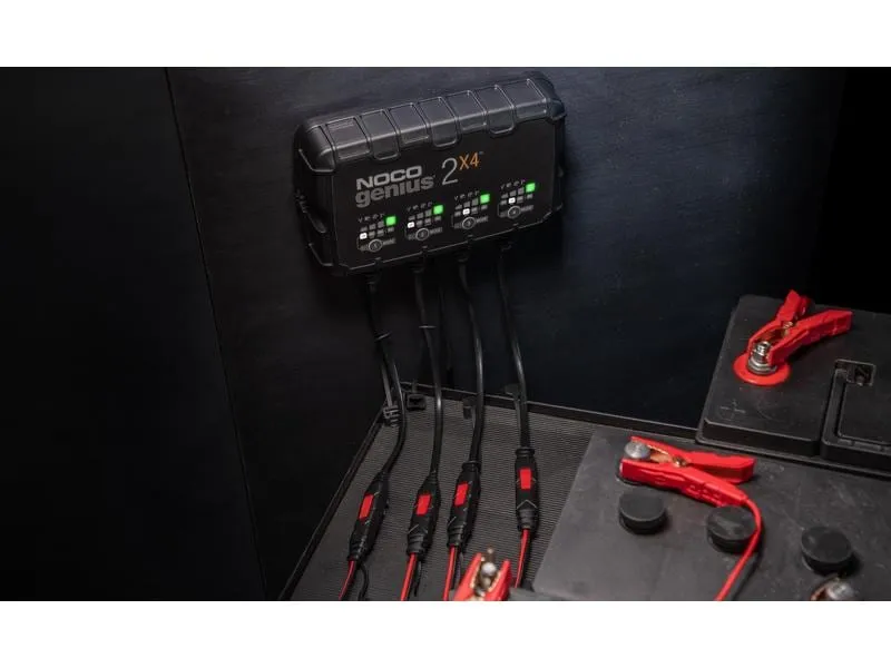 Noco Batterieladegerät GENIUS2 x 4 4x 6-12 V / 2 A Noco Batterieladegerät GENIUS2 x 4 4x 6-12 V / 2 A