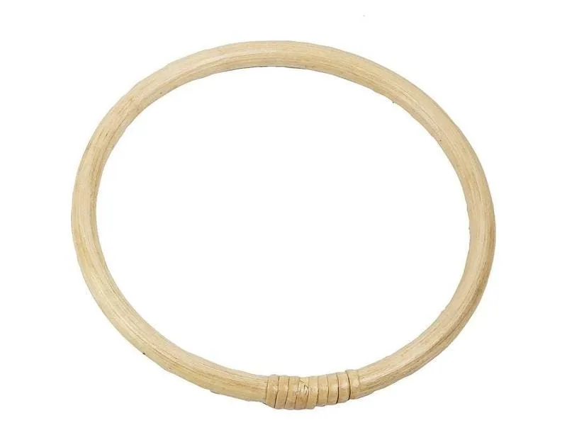 Creativ Company Taschengriff Ø 17 cm Bambus, 1 Stück Creativ Company Taschengriff Ø 17 cm Bambus, 1 Stück