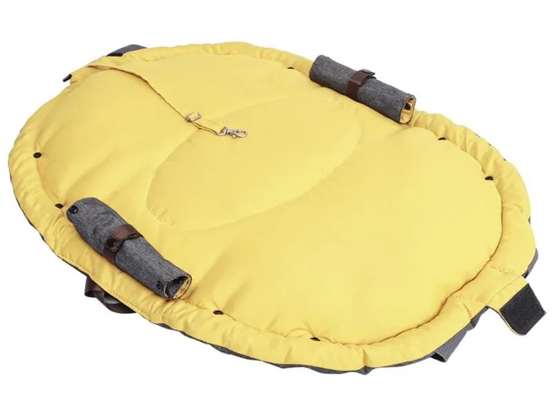 Nobby Tiertransport-Tasche Shelly, 72 x 55 cm, Grau-Senf
