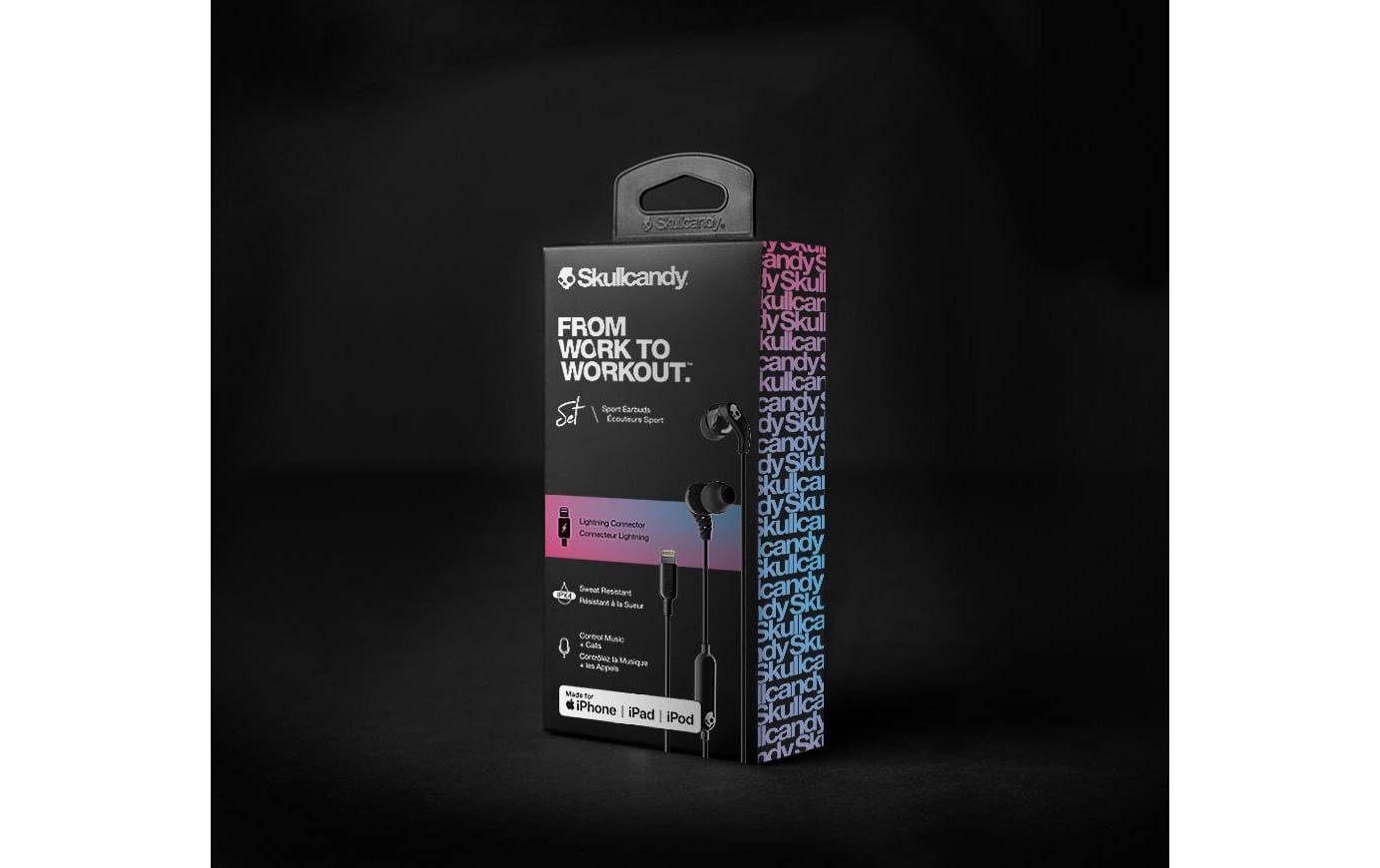 Skullcandy In-Ear-Kopfhörer Set Schwarz