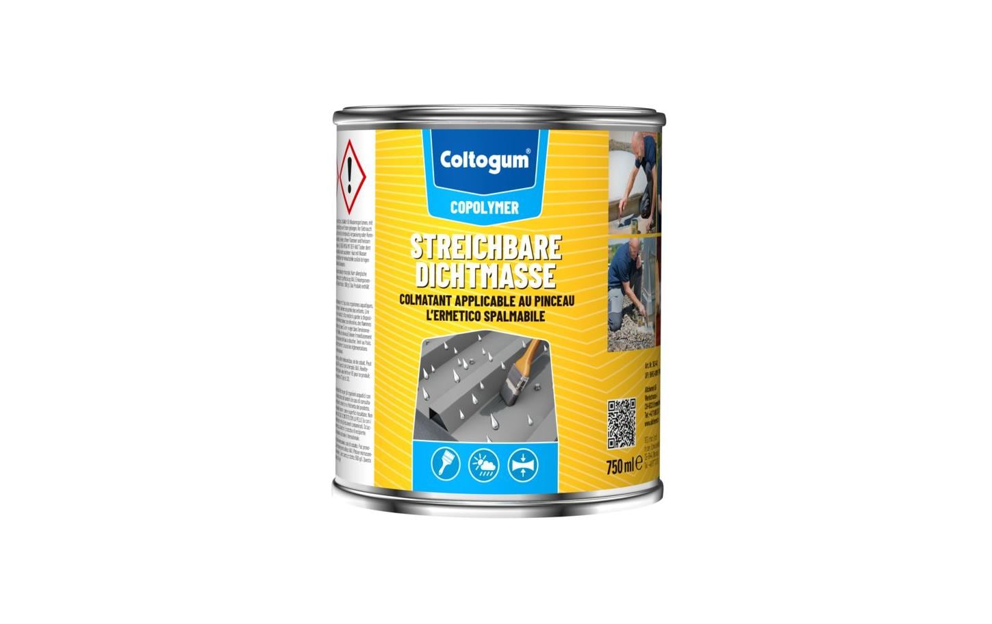 Coltogum Streichbare-Dichtmasse grau 5 l Coltogum Streichbare-Dichtmasse grau 5 l