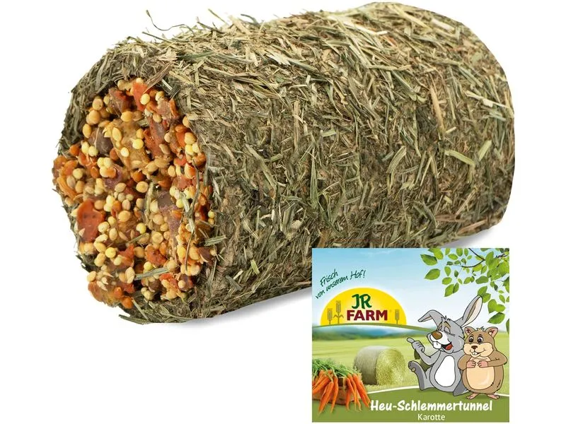 JR Farm Heu-Schlemmertunnel Karotte 125 g