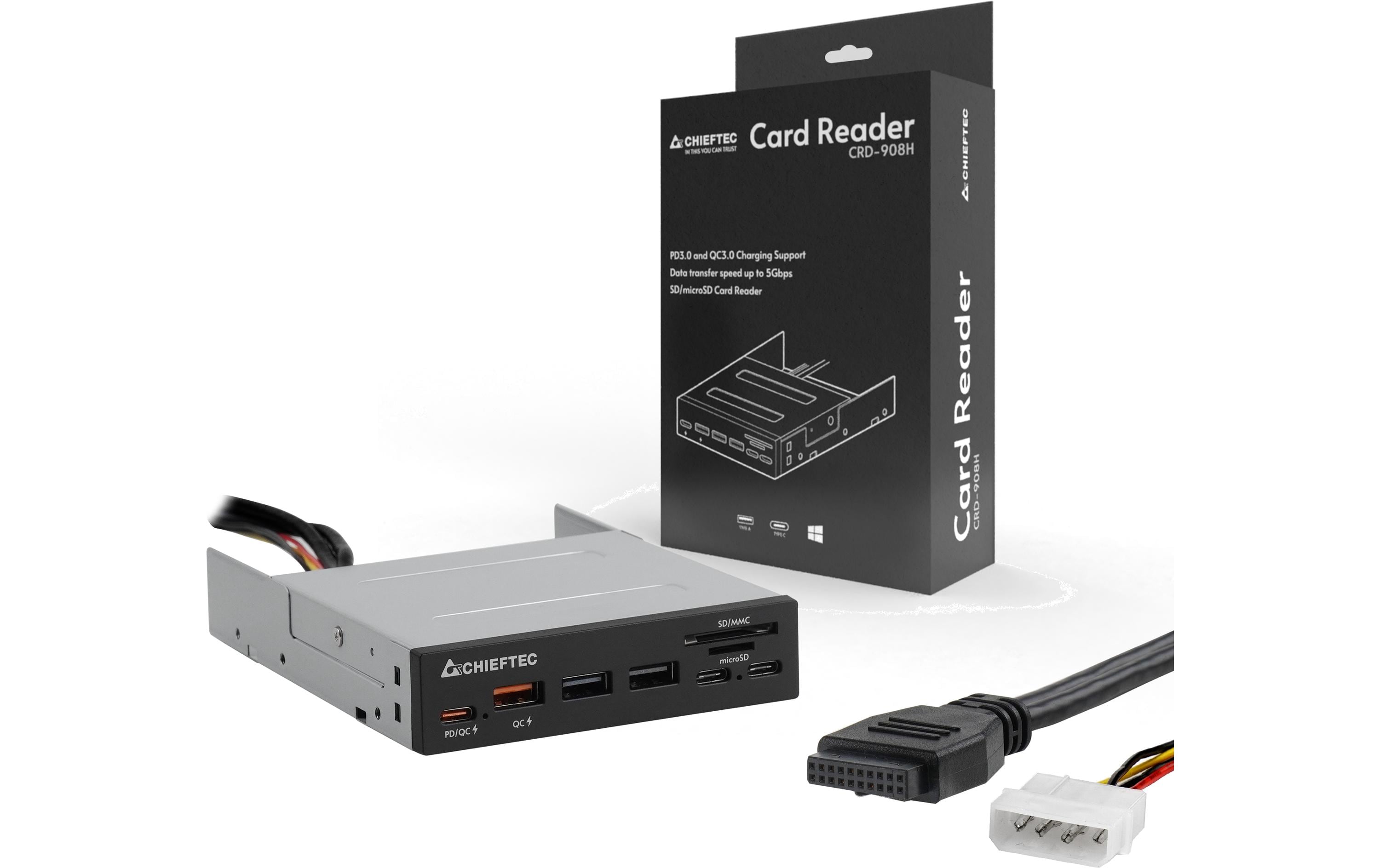 Chieftec Card Reader Intern CRD-908H