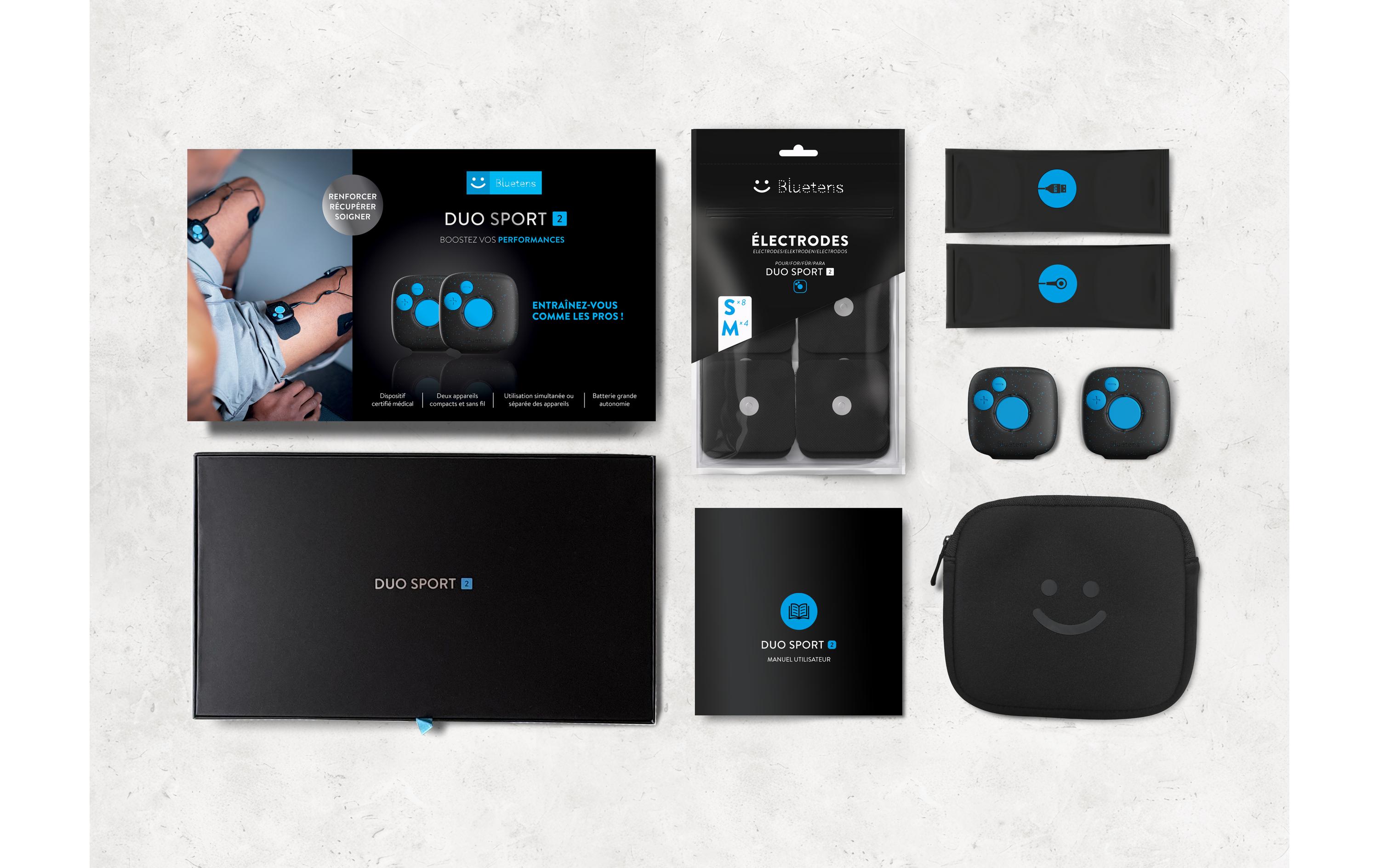 Bluetens Elektrostimulationsgerät Duo Sport 2 Bluetens Elektrostimulationsgerät Duo Sport 2