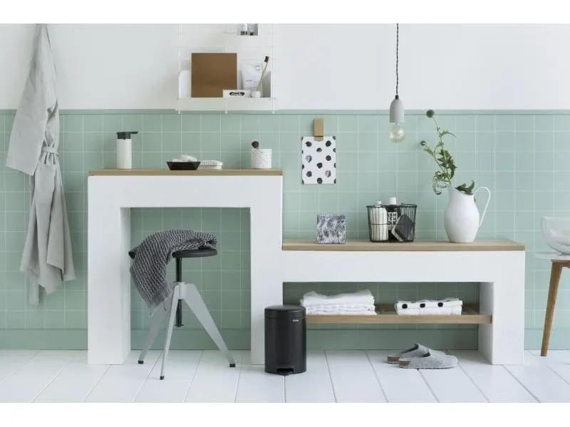 Brabantia Kosmetikeimer NewIcon 3 l, Matt Black Brabantia Kosmetikeimer NewIcon 3 l, Matt Black