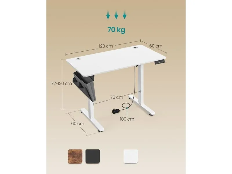 Songmics Stehtisch 120 x 60 cm, höhenverstellbar Songmics Stehtisch 120 x 60 cm, höhenverstellbar