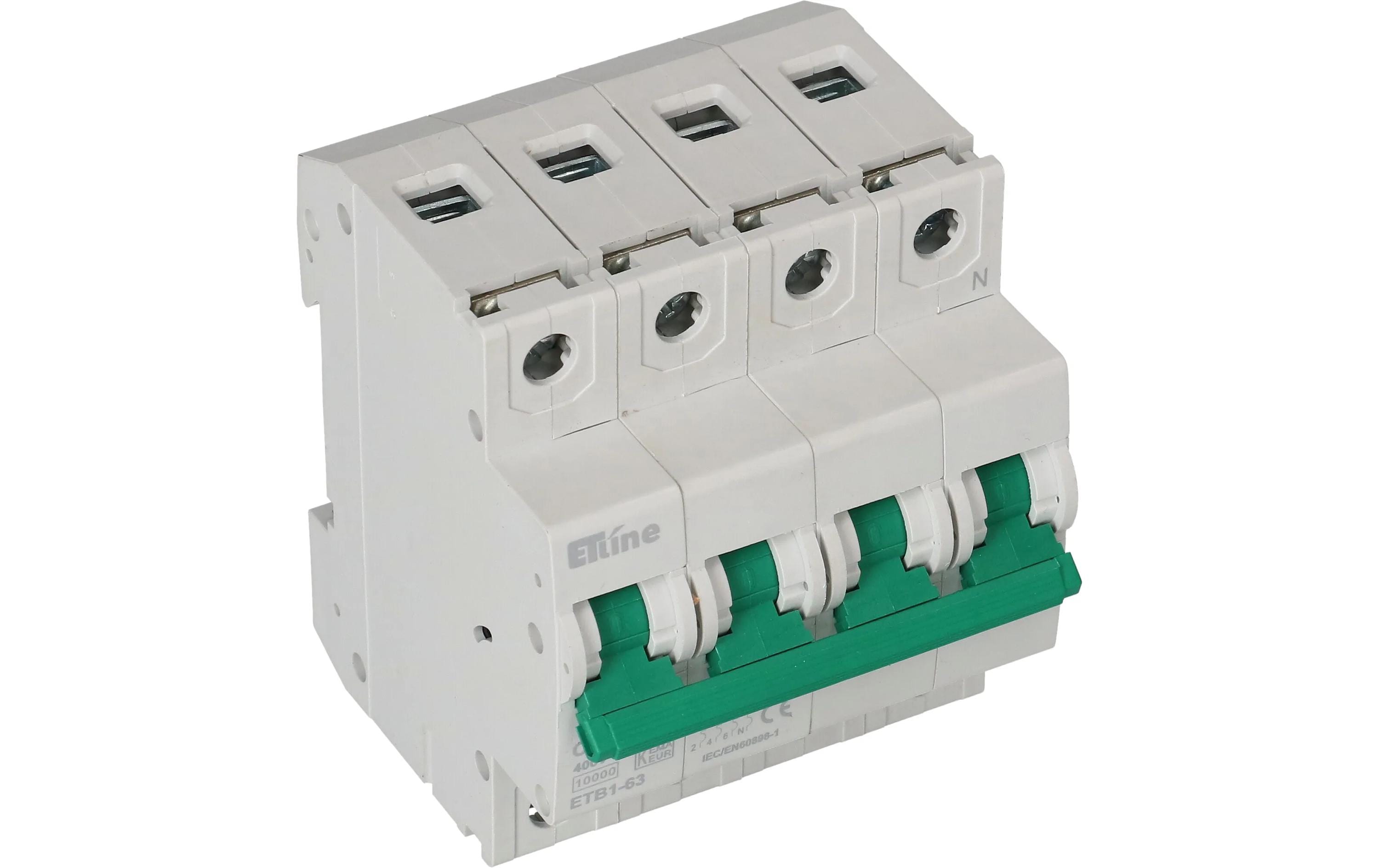 Max Hauri Build Leitungsschutzschalter 3P+N 16 A