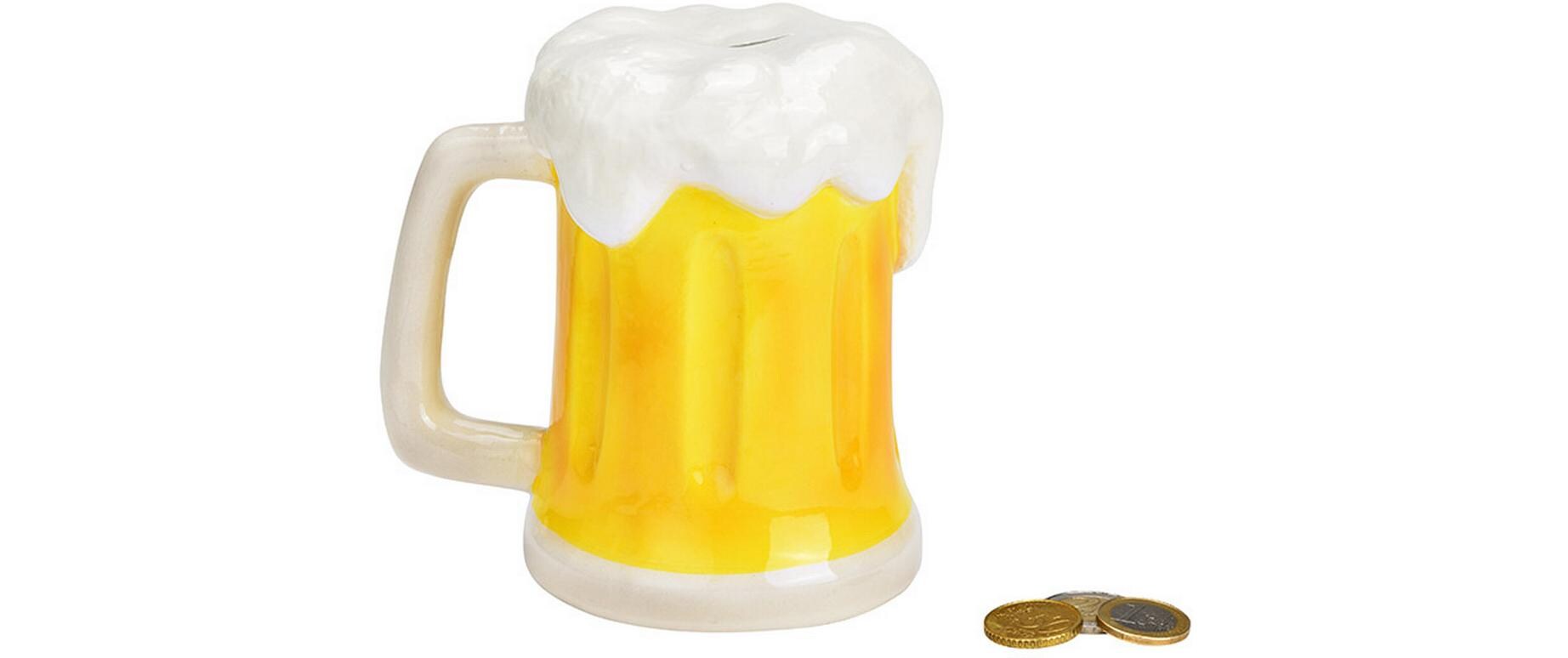 G. Wurm Spardose Bier 14 x 14 x 11 cm G. Wurm Spardose Bier 14 x 14 x 11 cm