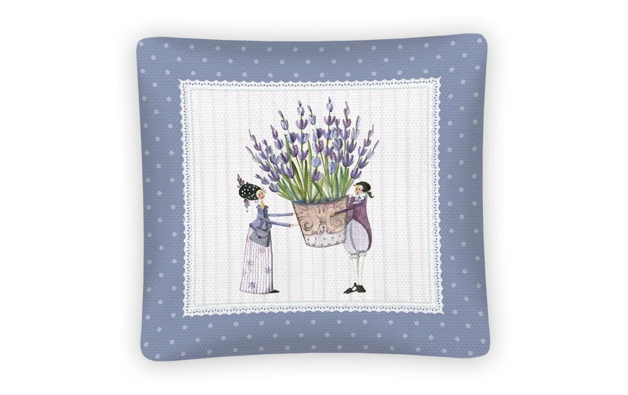 Grätz Kissen Lavendel 14 x 14 cm