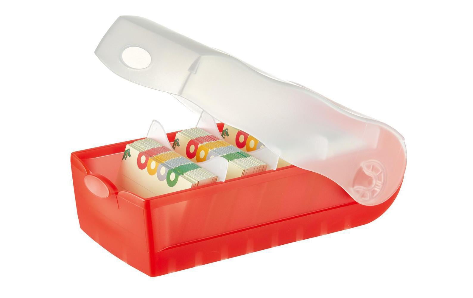 HAN Karteibox Croco A7 Rot HAN Karteibox Croco A7 Rot