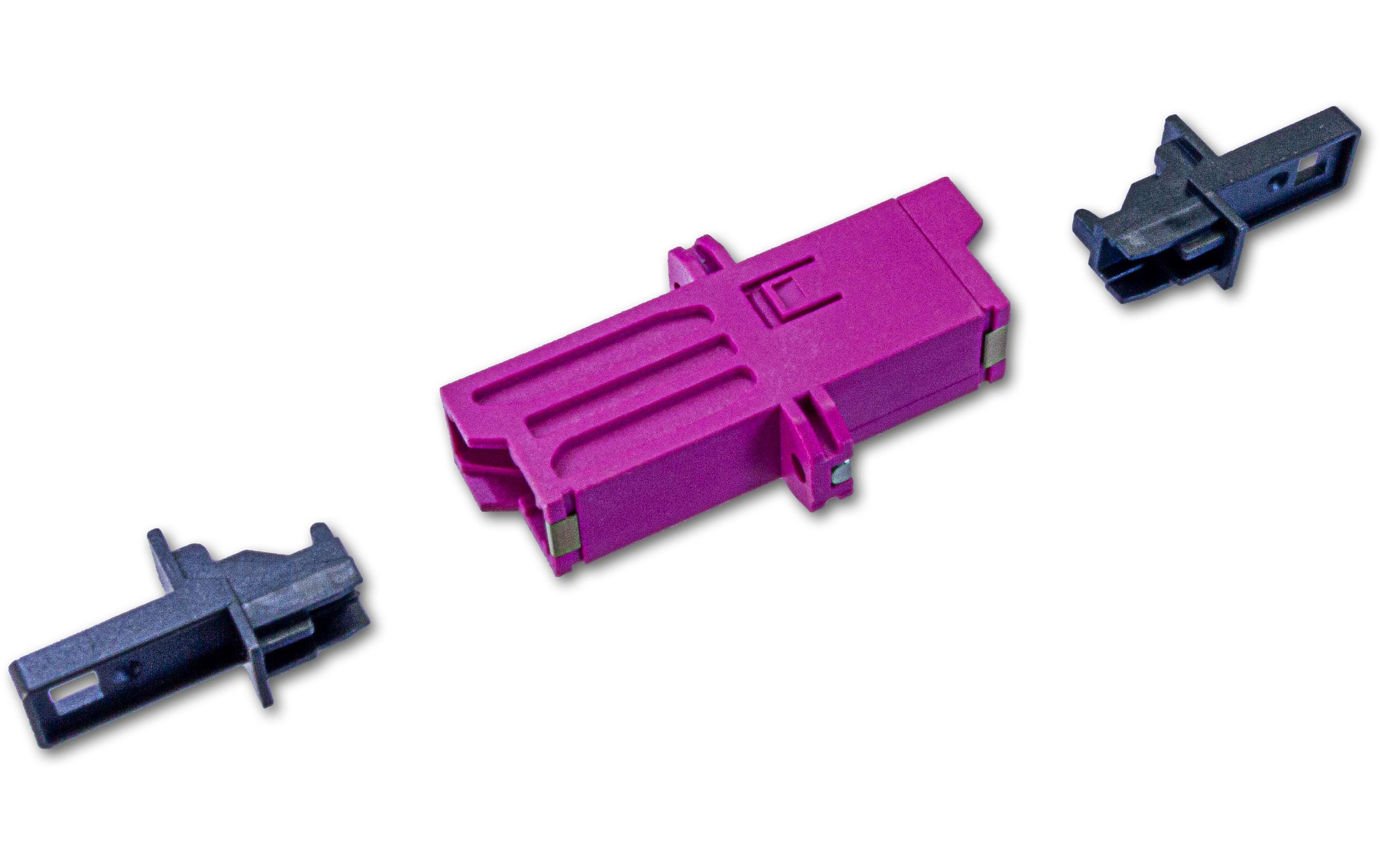 Lightwin LWL-Kupplung LSH-LSH (E2000-kompatibel) MM, simplex, OM4 Lightwin LWL-Kupplung LSH-LSH (E2000-kompatibel) MM, simplex, OM4