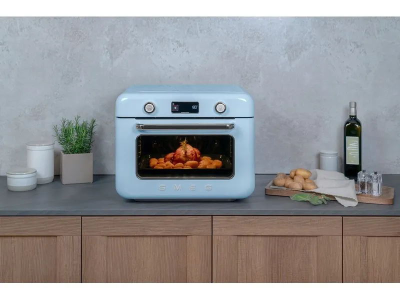 SMEG Backofen COF01PBEU 30 l, Blau