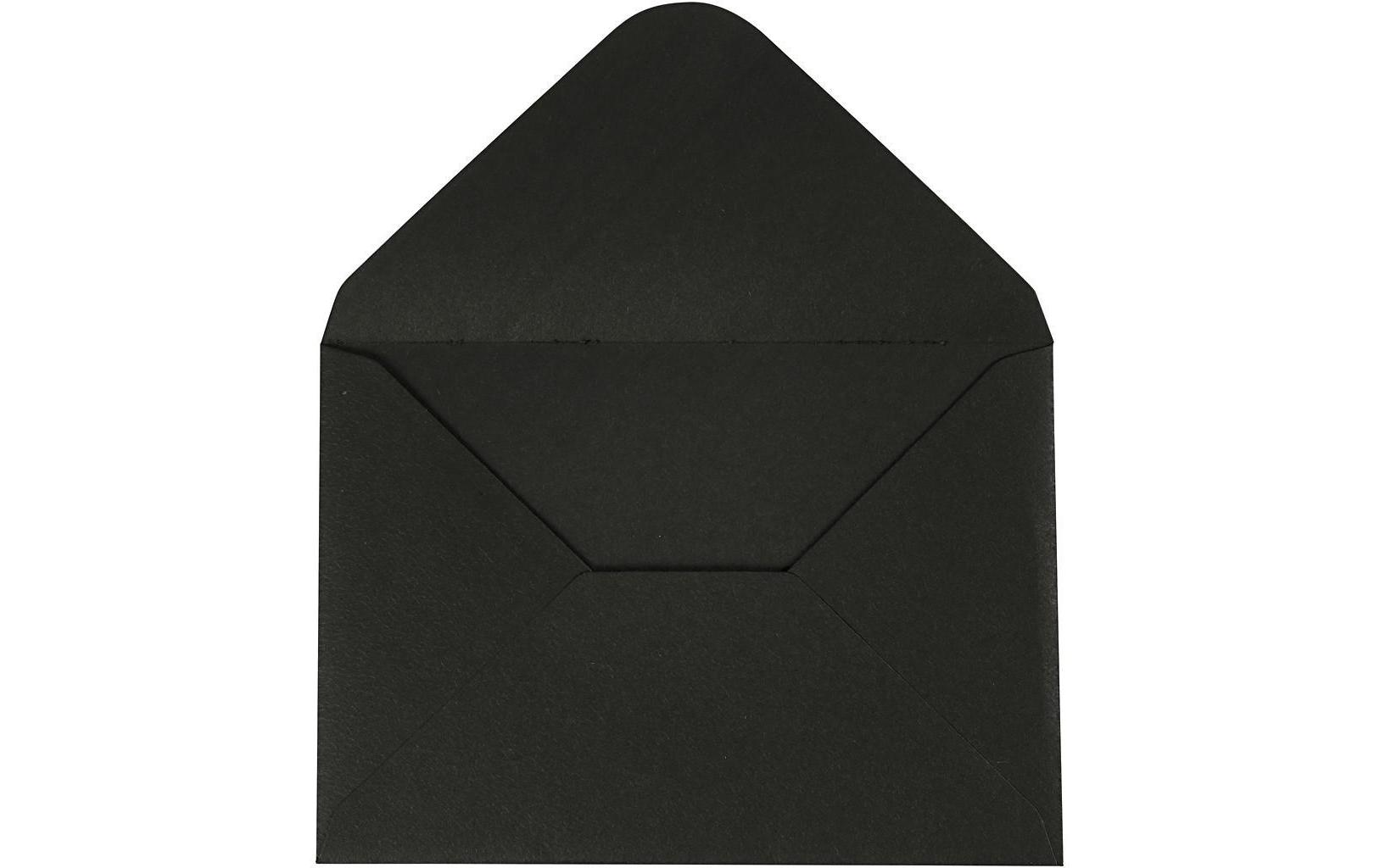Creativ Company Couvert 11.5 x 16 cm Schwarz