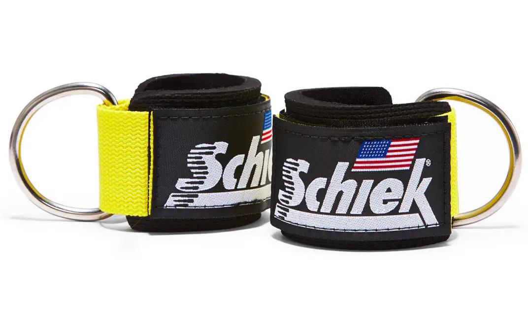 Schiek Sports Fussgelenkriemen Neongelb