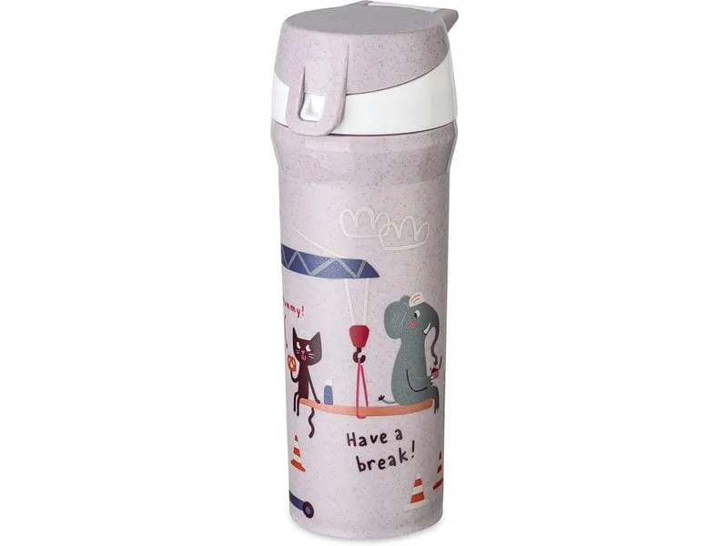 Koziol Trinkflasche TRUCKS purple grey 500 ml Koziol Trinkflasche TRUCKS purple grey 500 ml