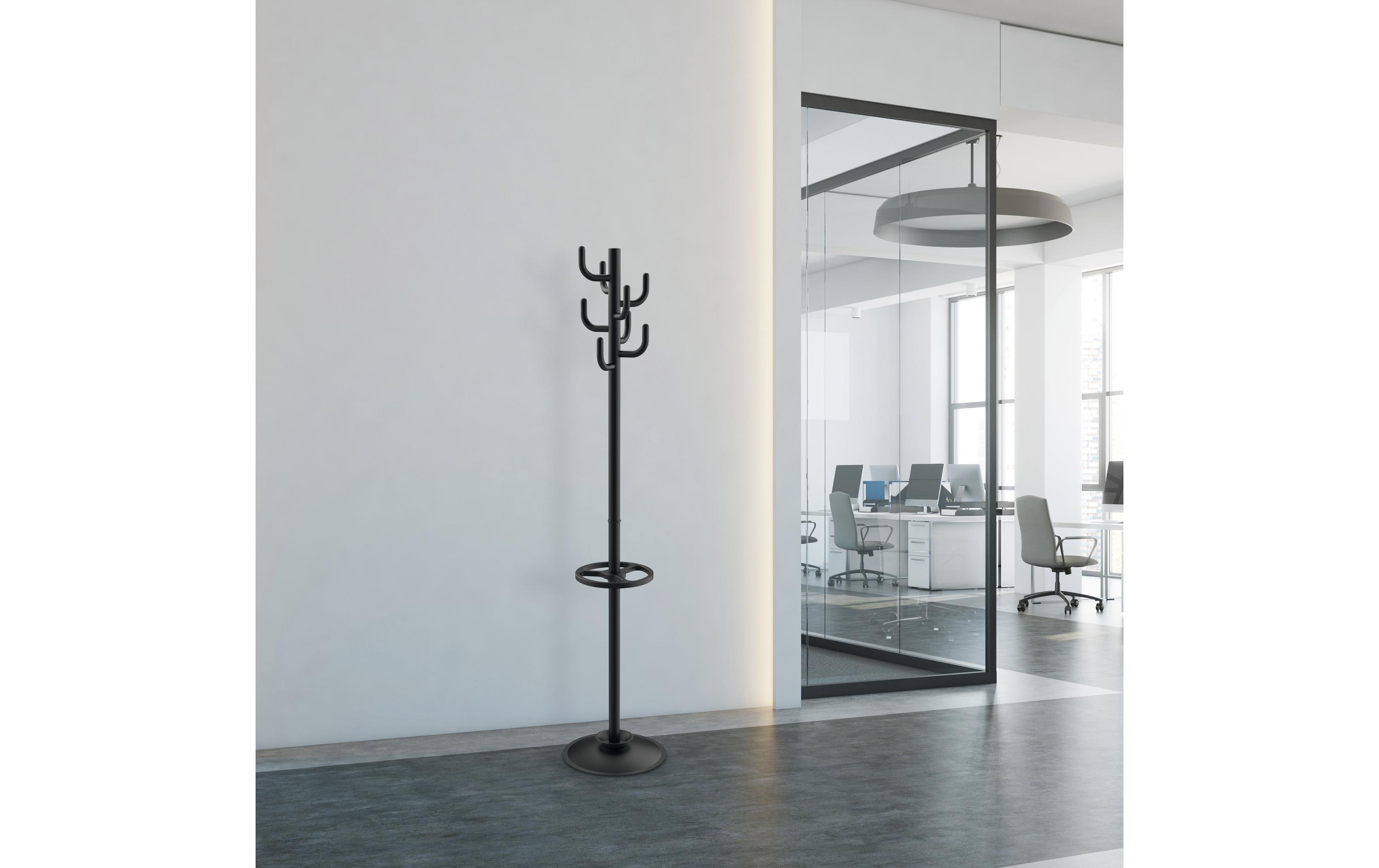 Maul Garderobenständer MAULpolaris Schwarz