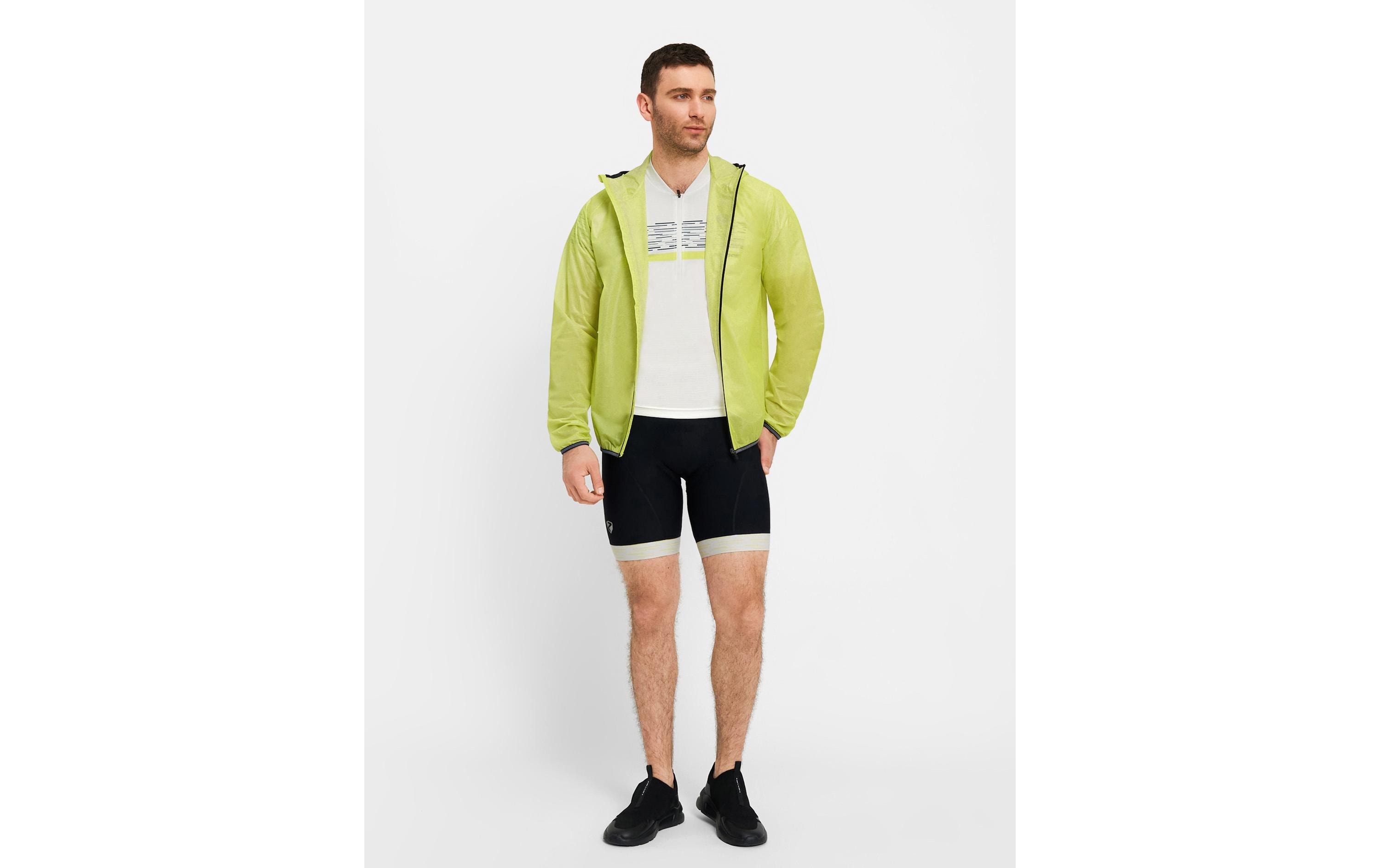 Ziener Regenjacke NATIUS-Z Herren Bitter Lemon, Gr. 58
