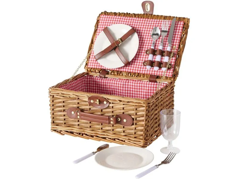 Boltze Picknickkorb Darcel 11-teilig Boltze Picknickkorb Darcel 11-teilig