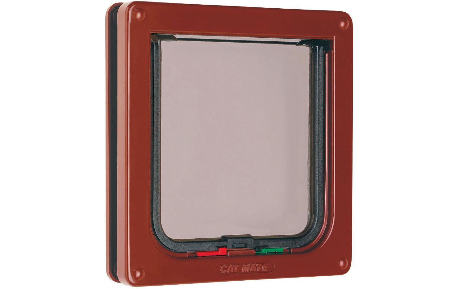 Cat Mate Freilauftür Cat Mate 4-Wege Braun Cat Mate Freilauftür Cat Mate 4-Wege Braun